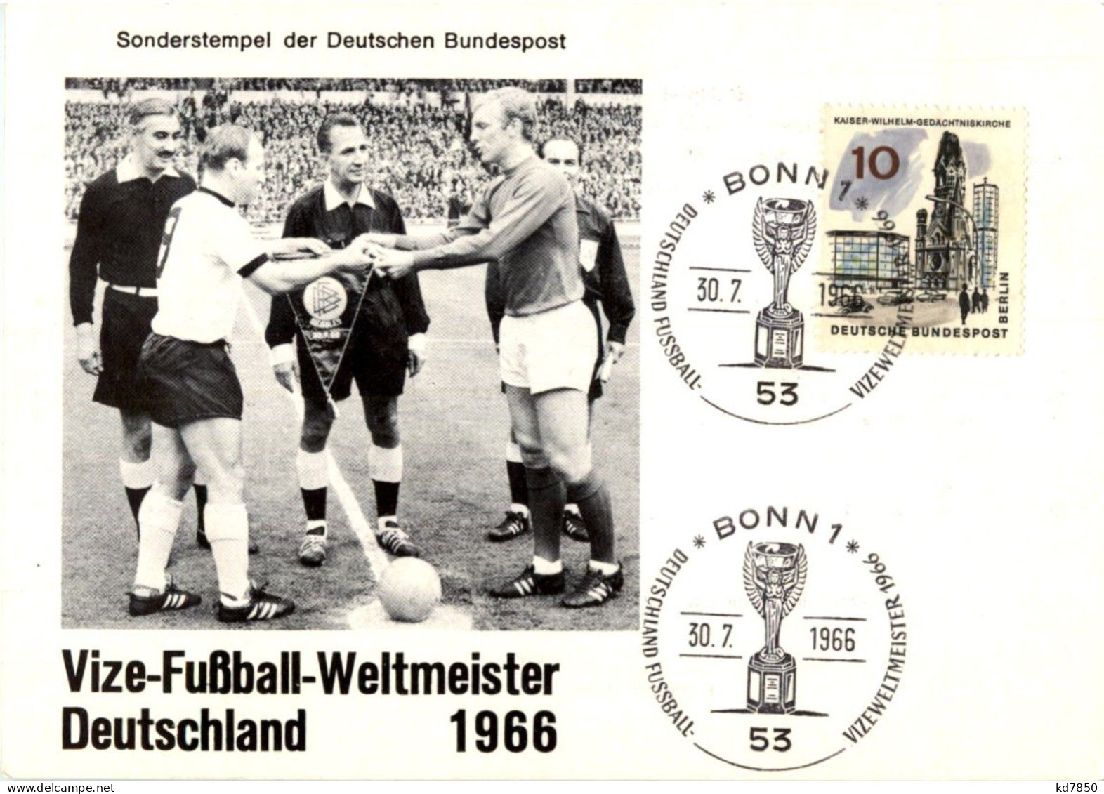 Vize Fussball Weltmeister Deutschland 1966 - Fussball