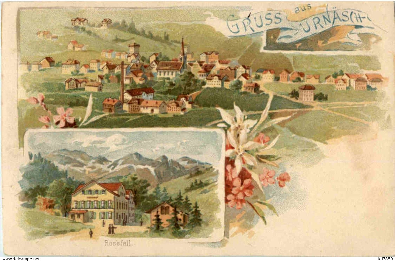 Gruss Aus Urnäsch - Litho - Urnäsch