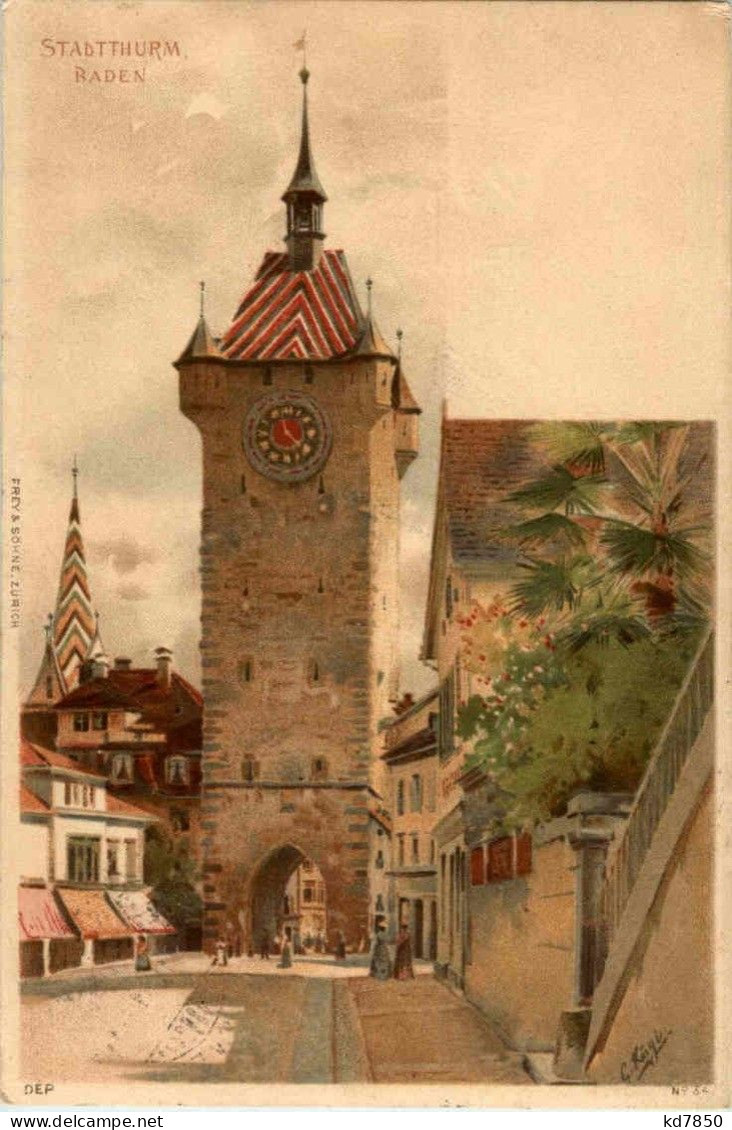 Baden - Stadtturm - Baden