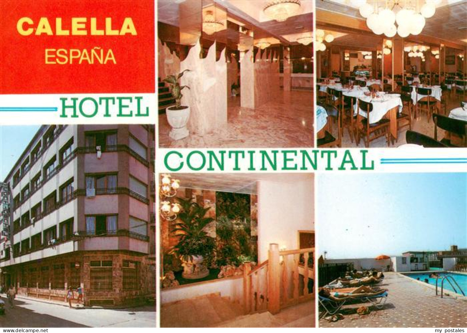 73941646 Calella_de_la_Costa_Calella_de_Mar_ES Hotel Continental Foyer Speisesaa - Other & Unclassified