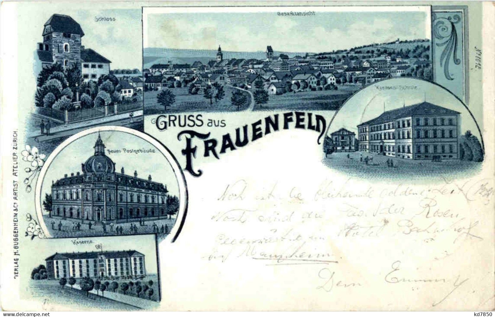 Gruss Aus Frauenfeld - Litho - Frauenfeld