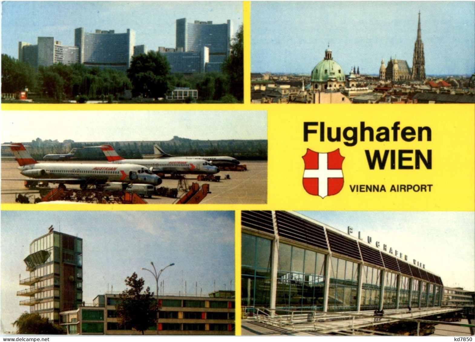 Wien - Schwechat - Flughafen - Austrian - Andere & Zonder Classificatie