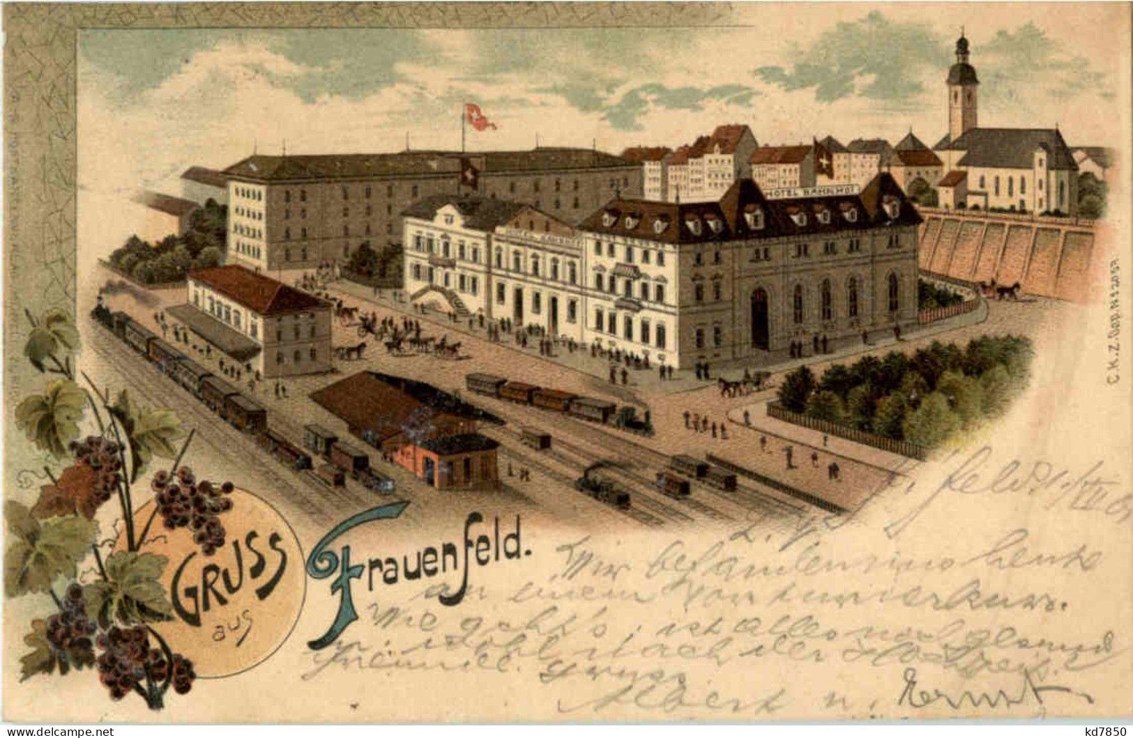 Gruss Aus Frauenfeld - Litho - Frauenfeld