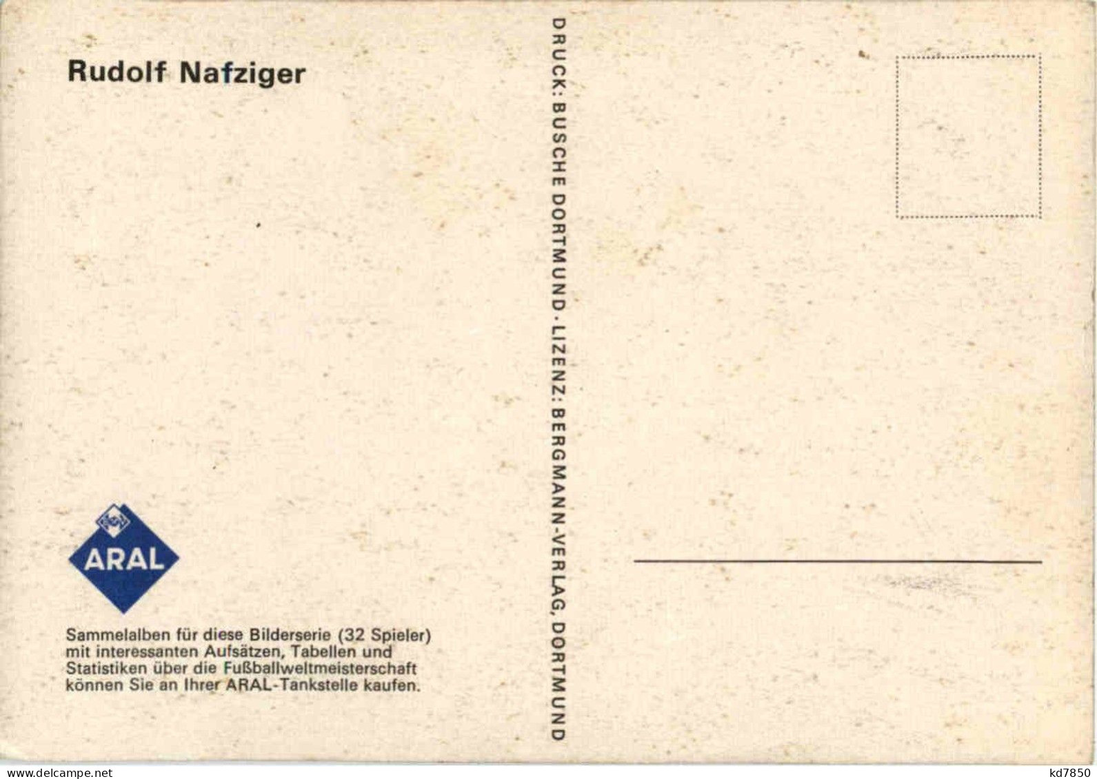 Rudolf Nafziger - Fussball