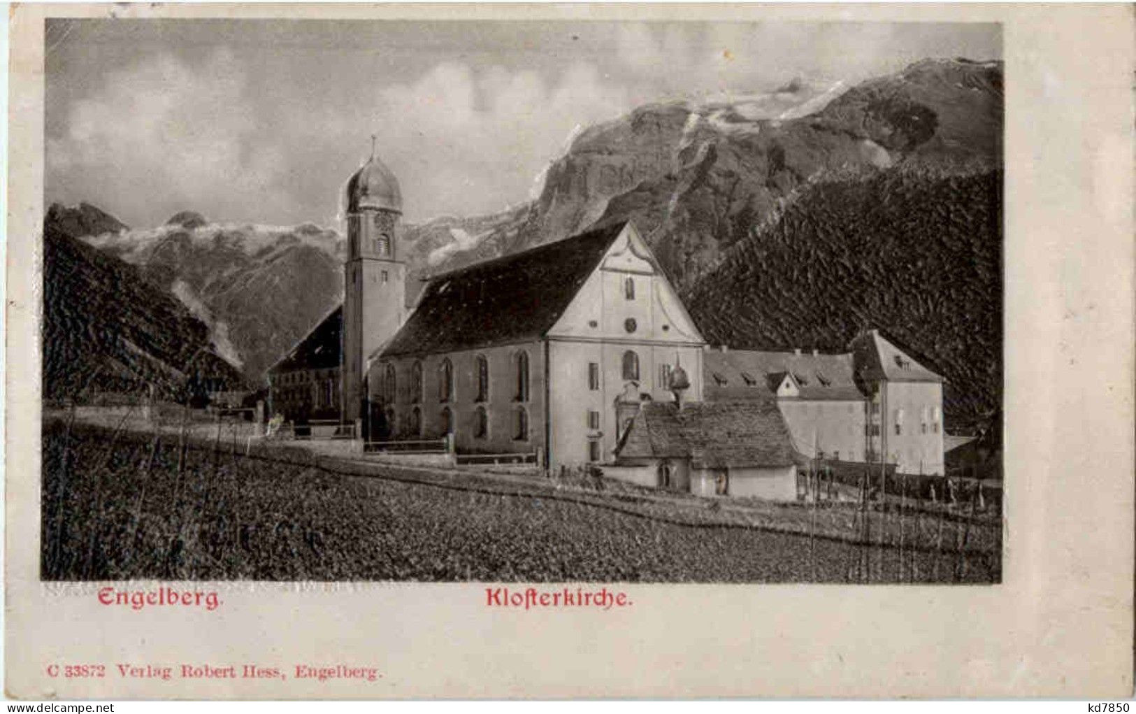 Engelberg - Klosterkirche - Engelberg