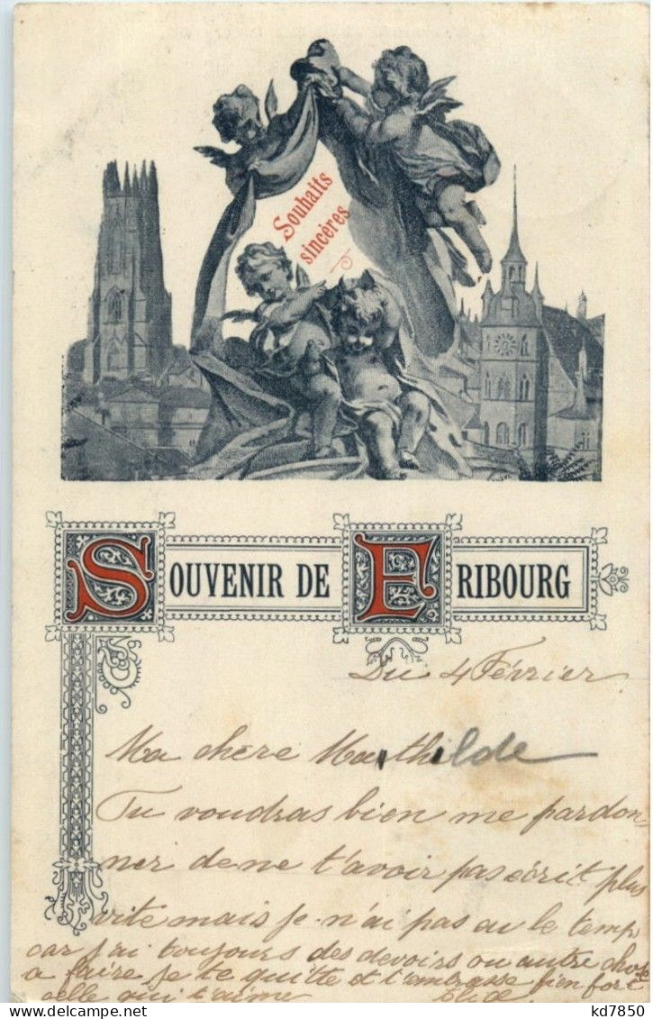 Souvenir De Fribourg - Fribourg