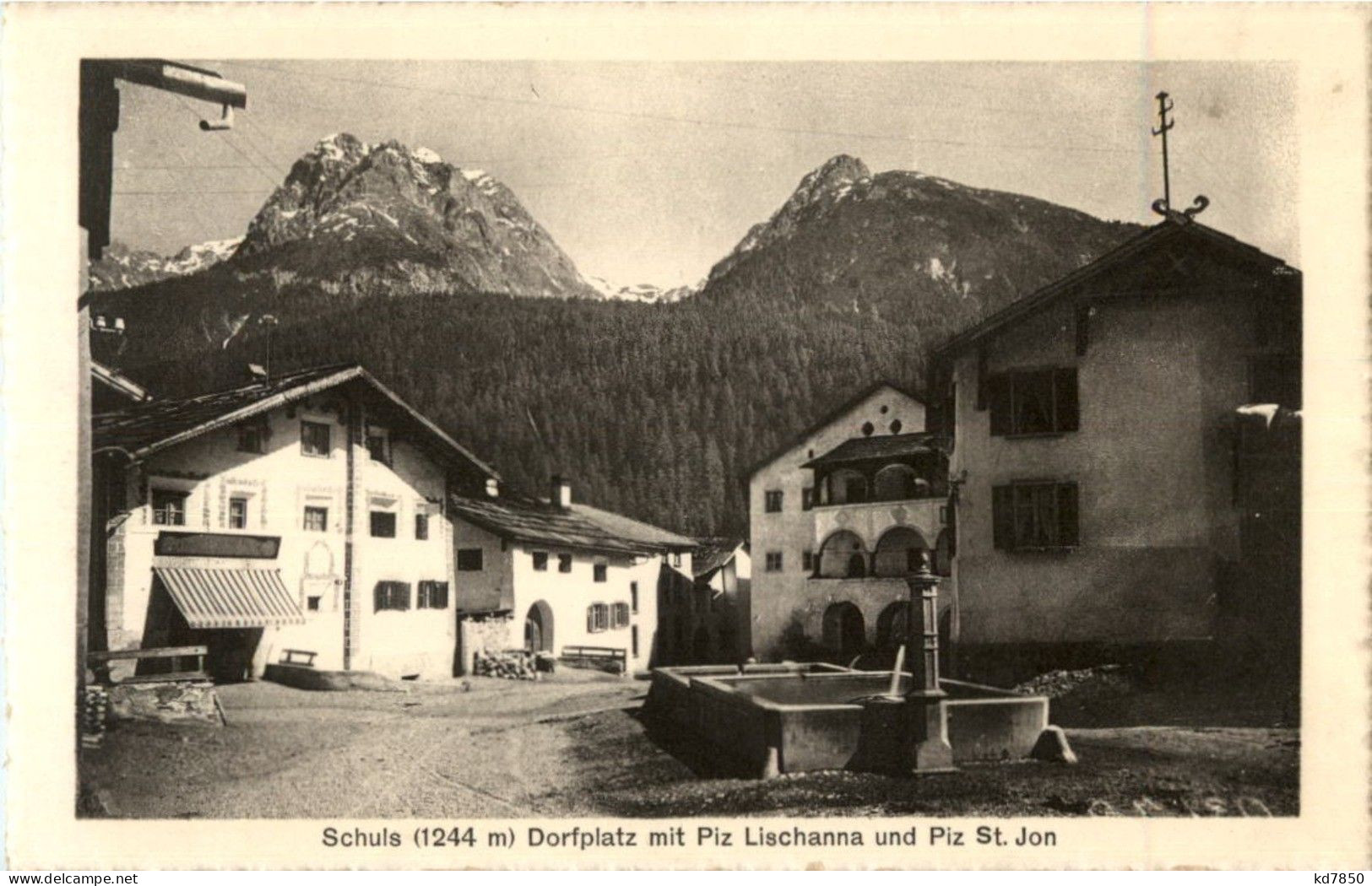 Schuls - Dorfplatz - Scuol