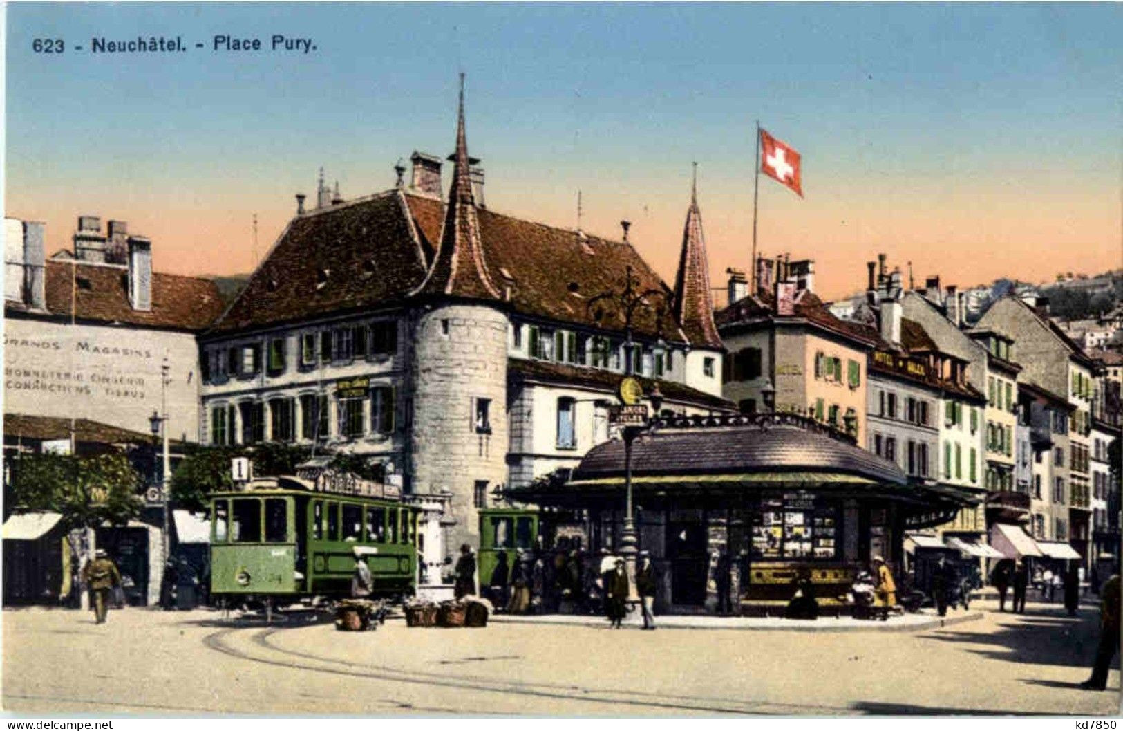 Neuchatel - Place Pury - Neuchâtel