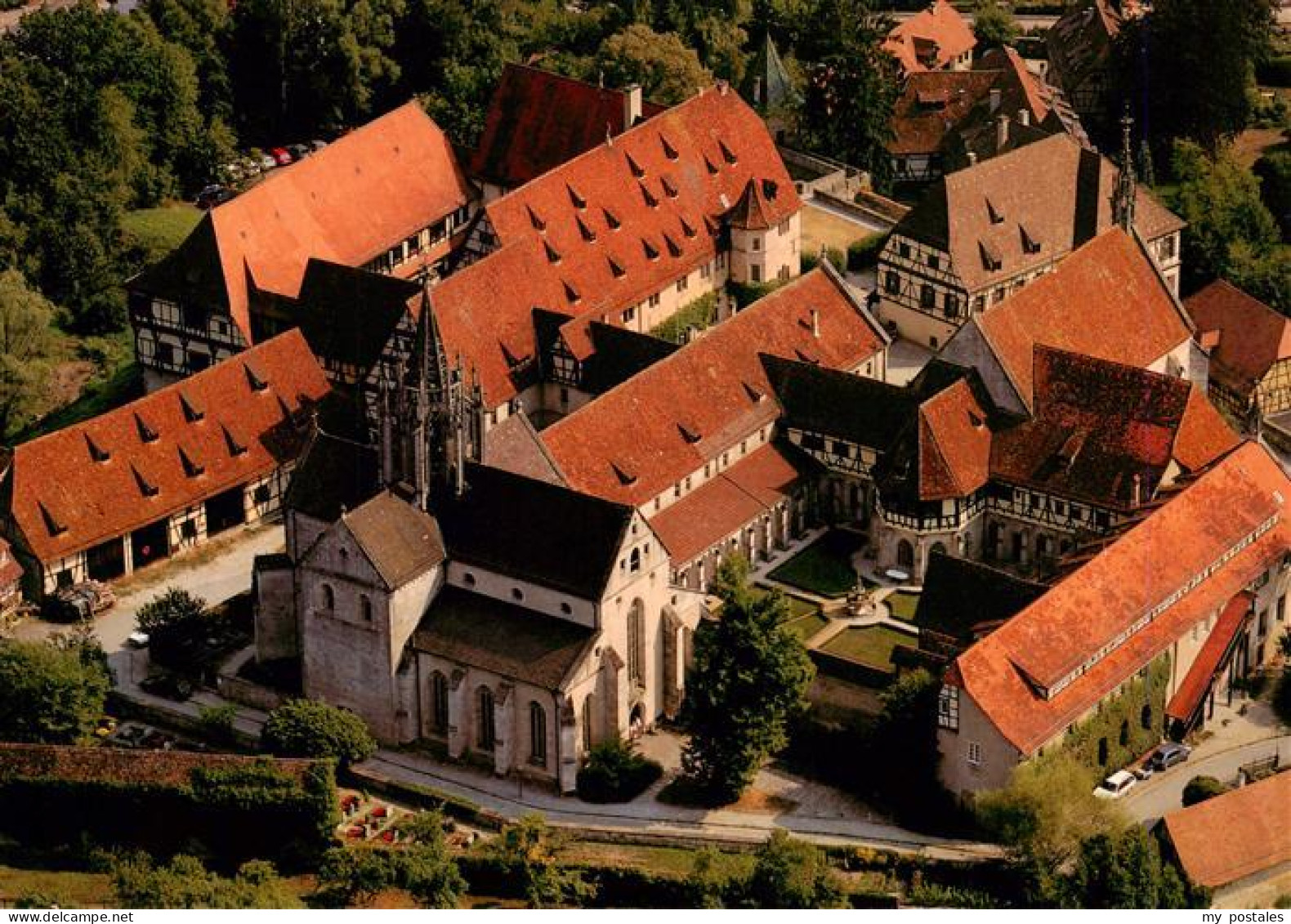 73941605 Bebenhausen_Tuebingen Kloster Bzw Schloss-Anlage Fliegeraufnahme - Tuebingen