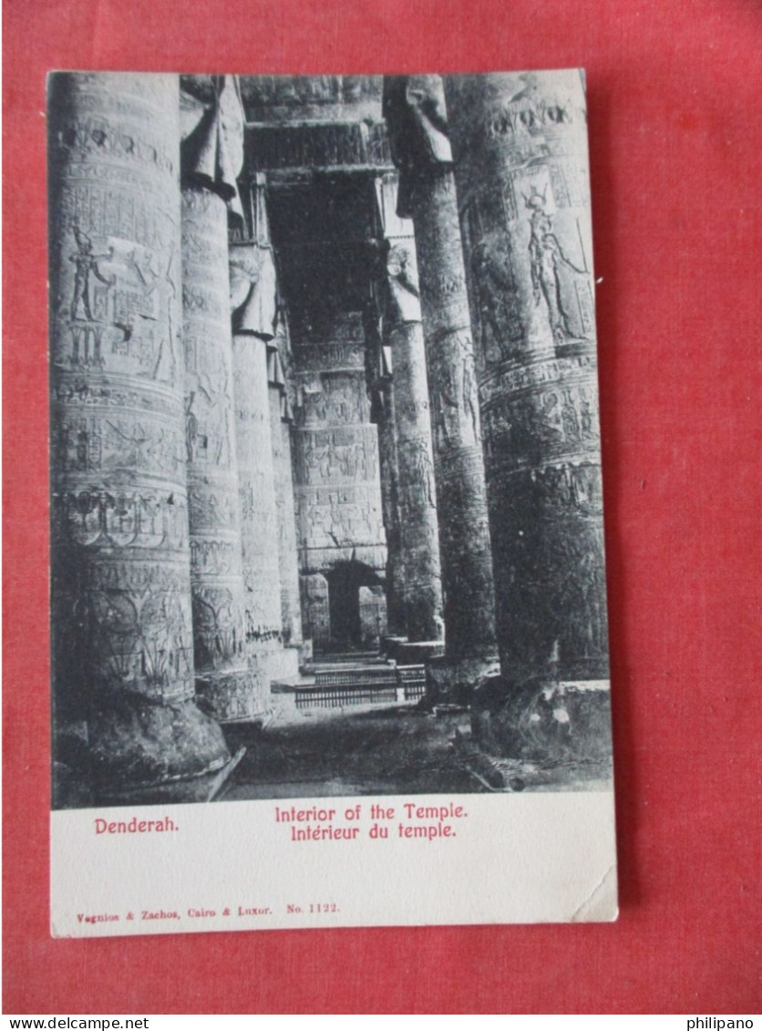 Denderah.  Egypt     Ref 6394 - Autres & Non Classés