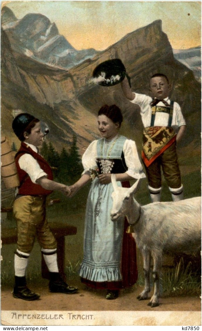 Appenzeller Tracht Ziege - Sonstige & Ohne Zuordnung