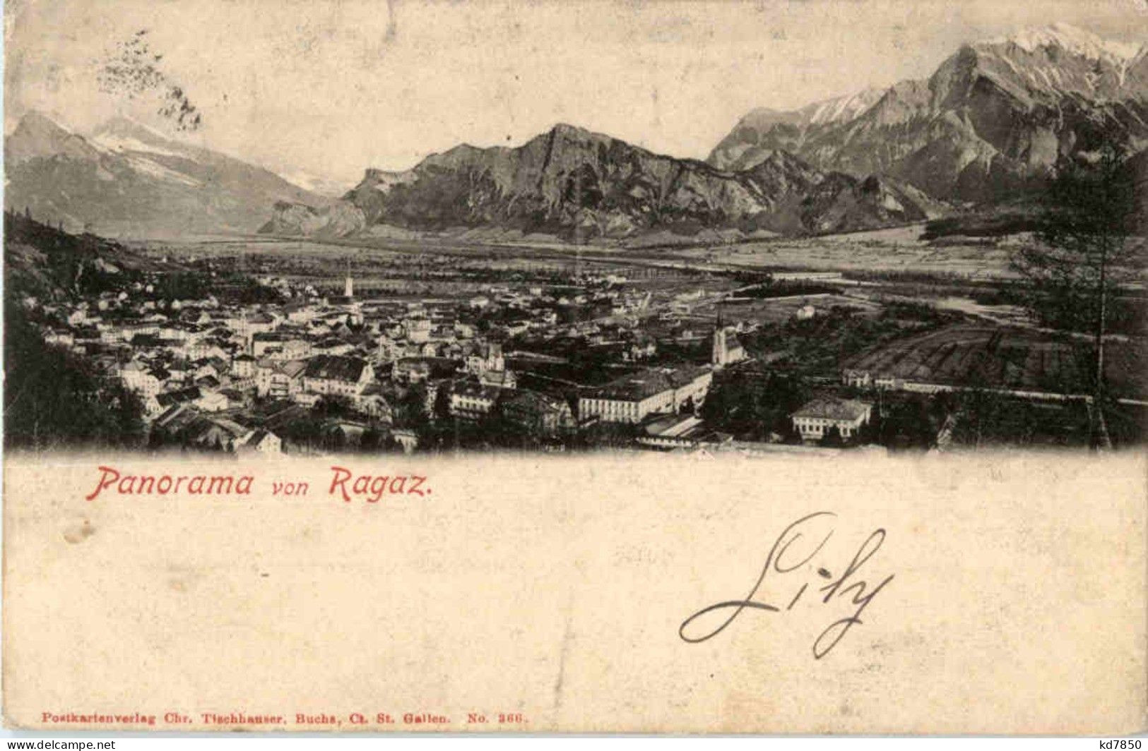 Panorama Von Ragaz - Bad Ragaz