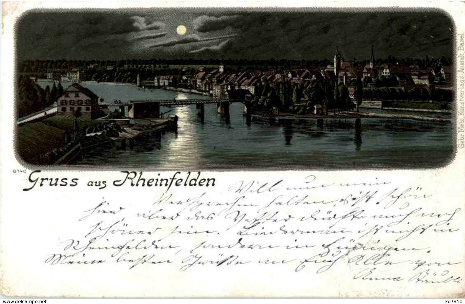 Gruss Aus Rheinfelden - Litho - Rheinfelden