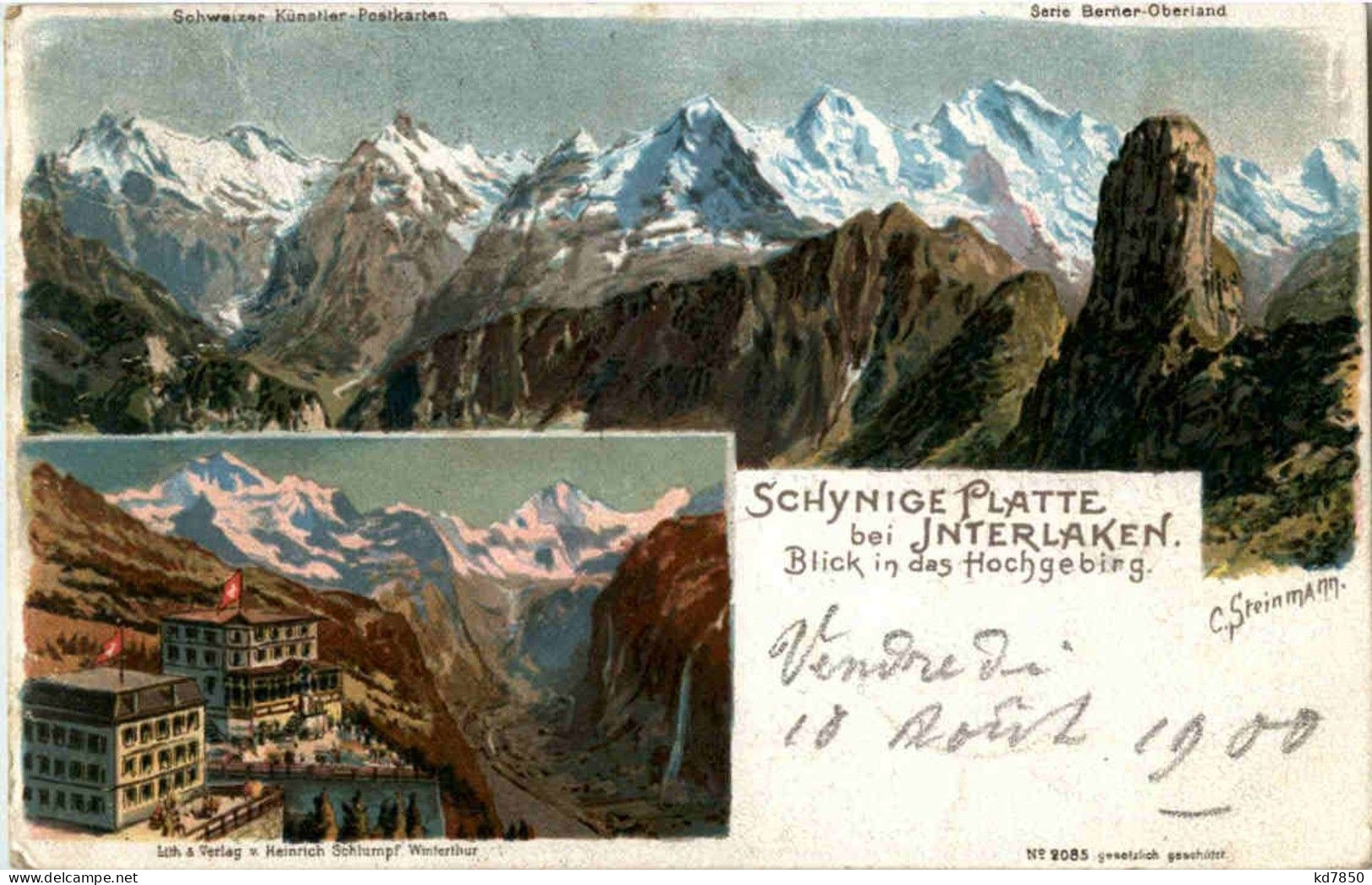 Schynige Platte Bei Interlaken - Interlaken