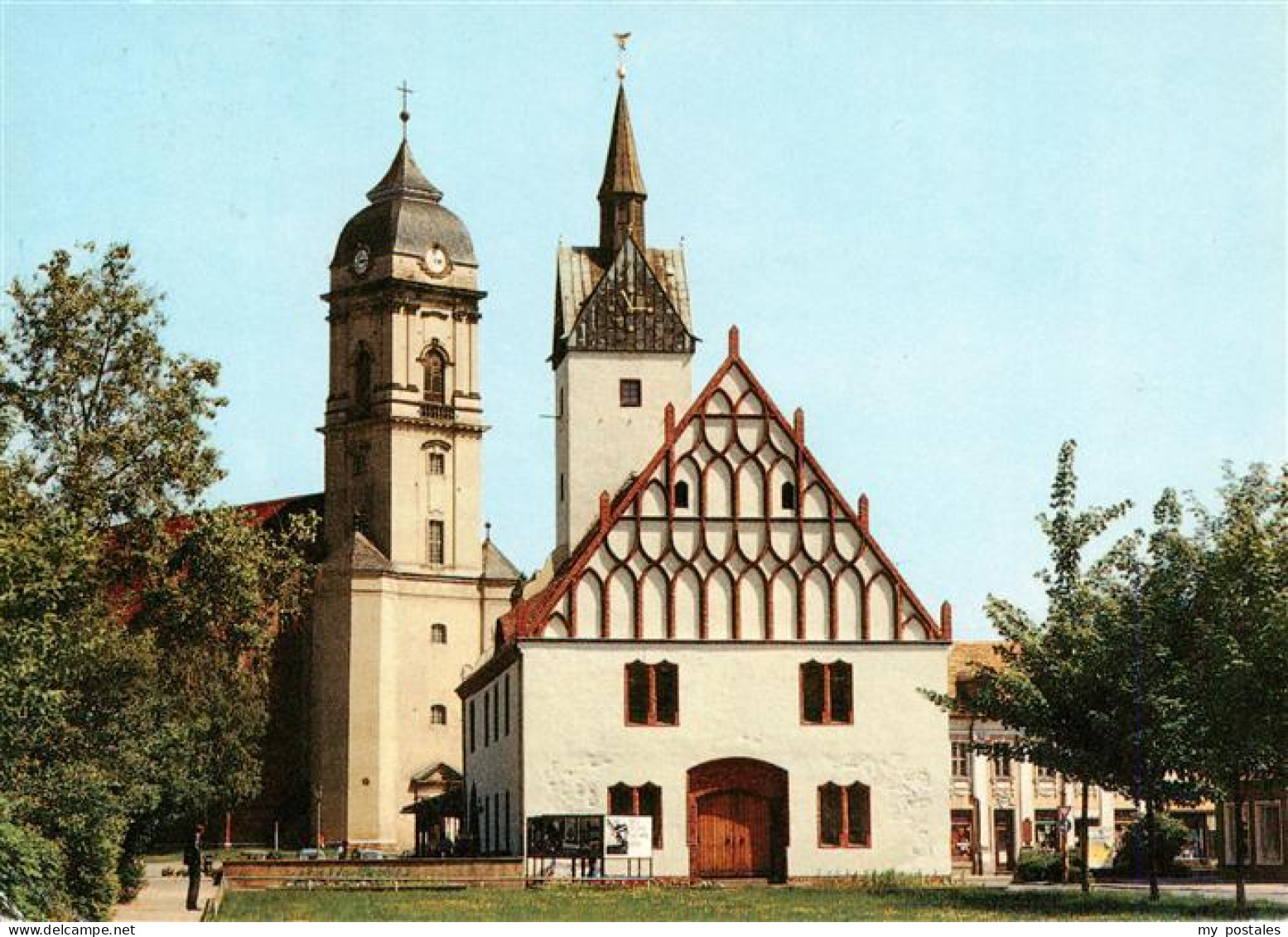 73941576 Fuerstenwalde_Spree Rathaus Und Dom - Fuerstenwalde