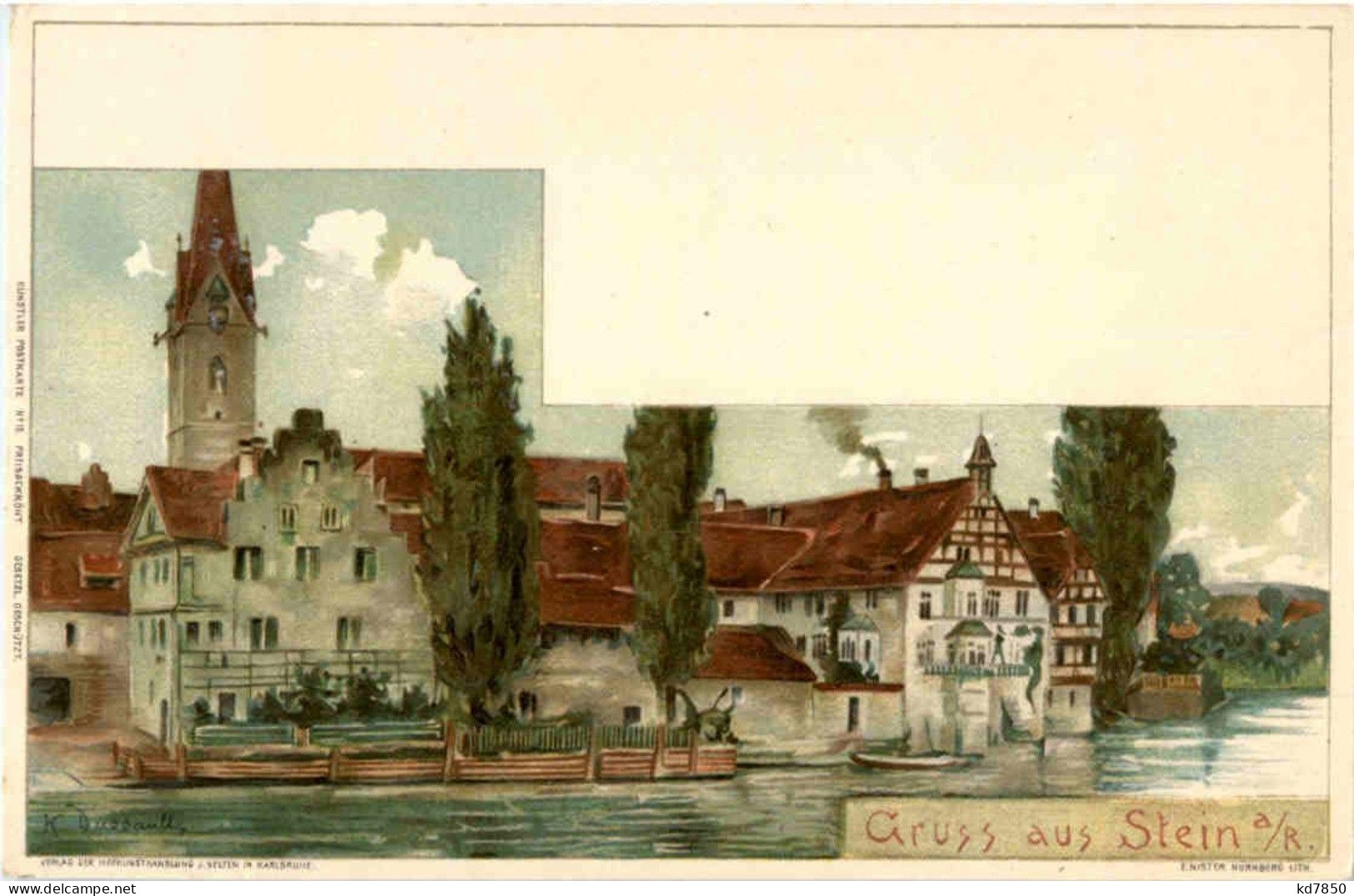 Gruss Aus Stein Am Rhein - Litho - Stein Am Rhein