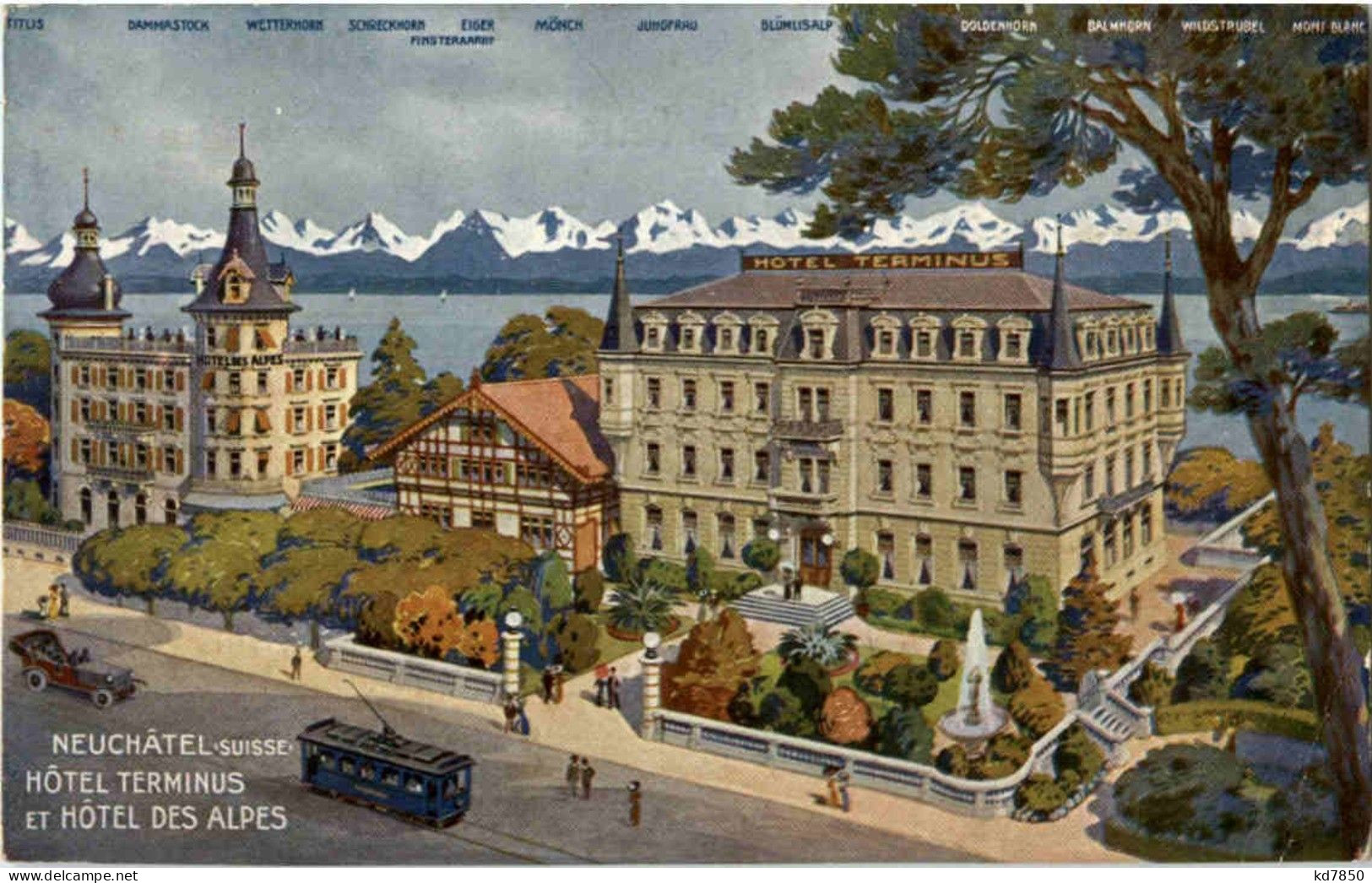 Neuchatel - Hotel Terminus - Neuchâtel