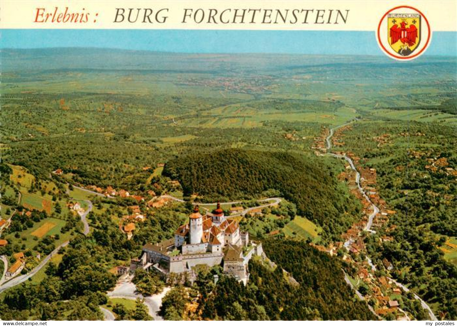 73941546 Forchtenstein_Burgenland_AT Fliegeraufnahme Burg Forchtenstein - Andere & Zonder Classificatie
