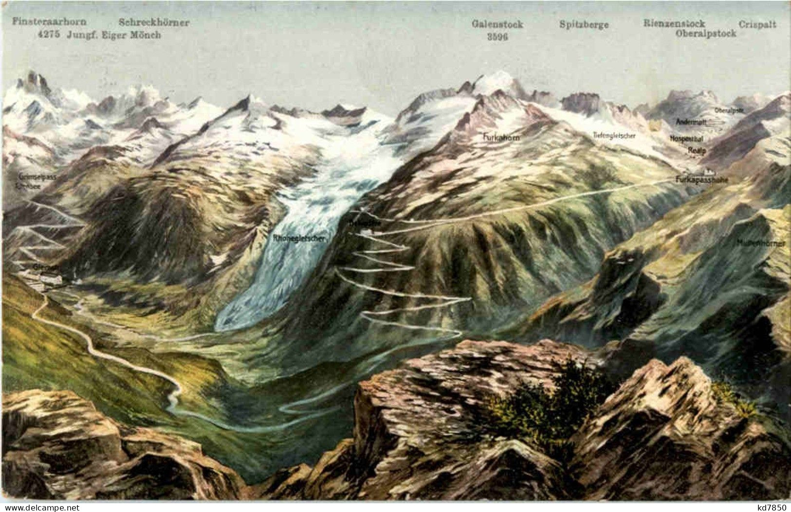 Rhonegletscher - Furkastrasse - Altri & Non Classificati