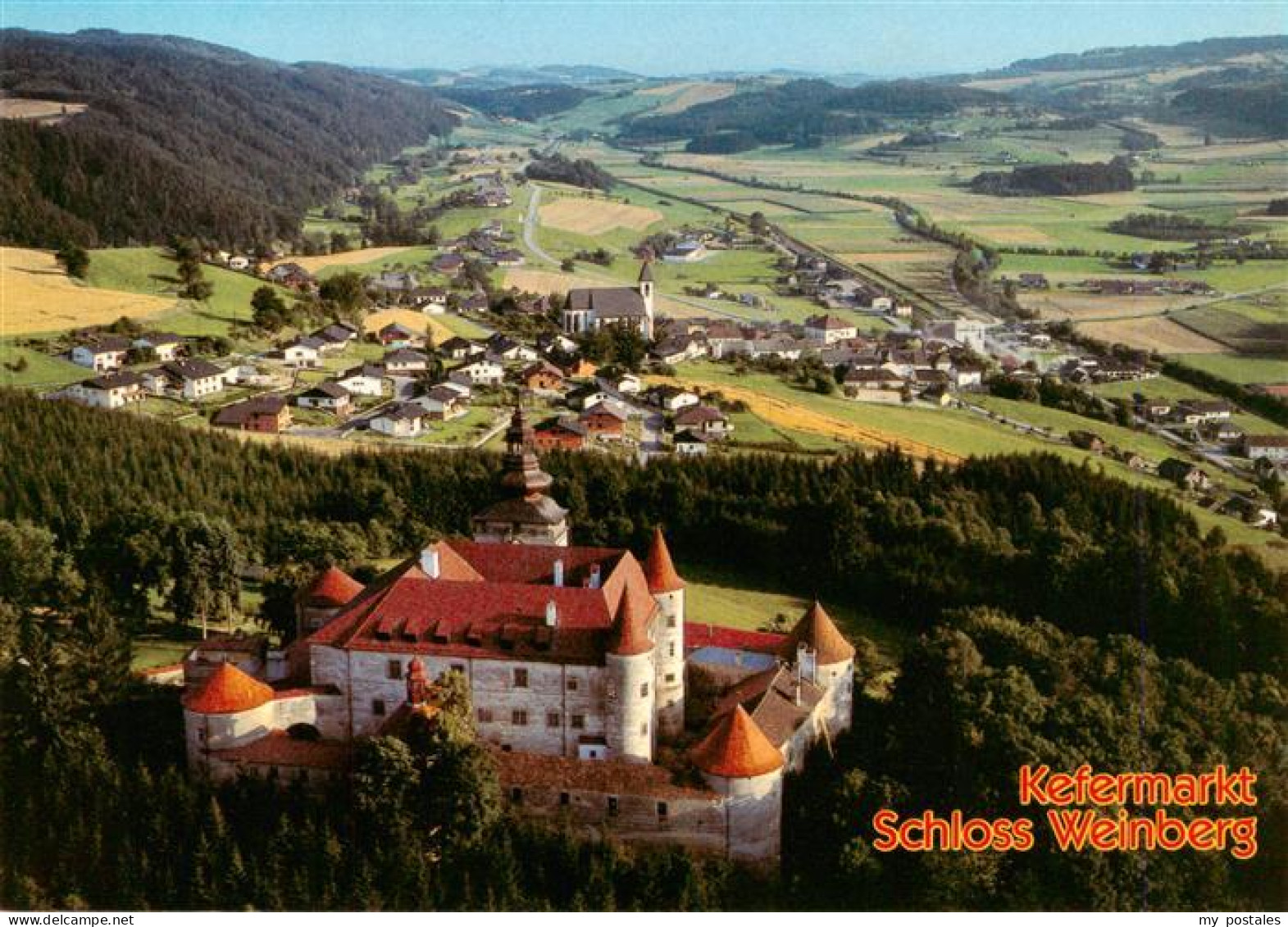 73941538 Kefermarkt_Oberoesterreich_AT Schloss Weinberg  - Andere & Zonder Classificatie