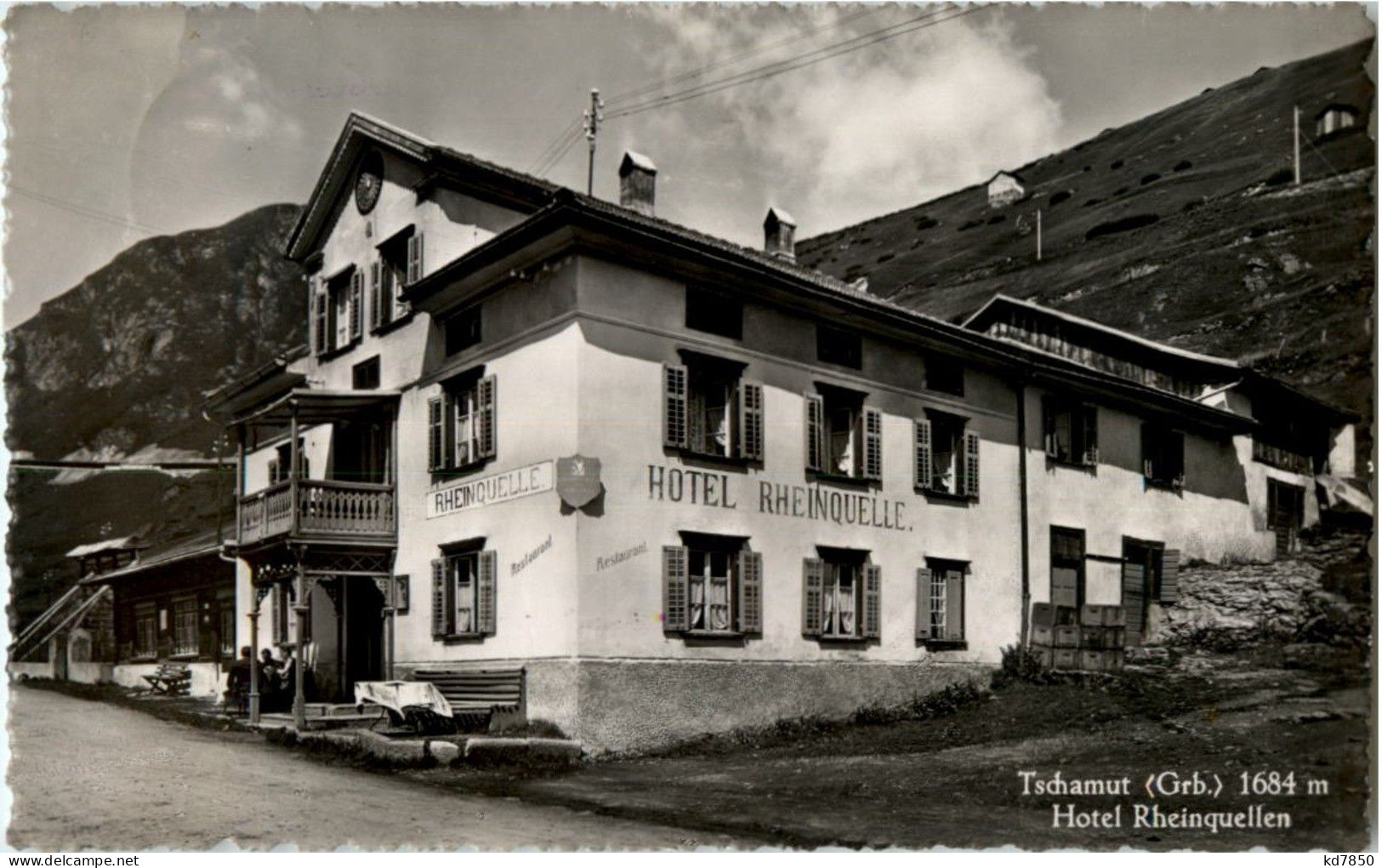 Tschamutt - Hotel Rheinquellen - Autres & Non Classés