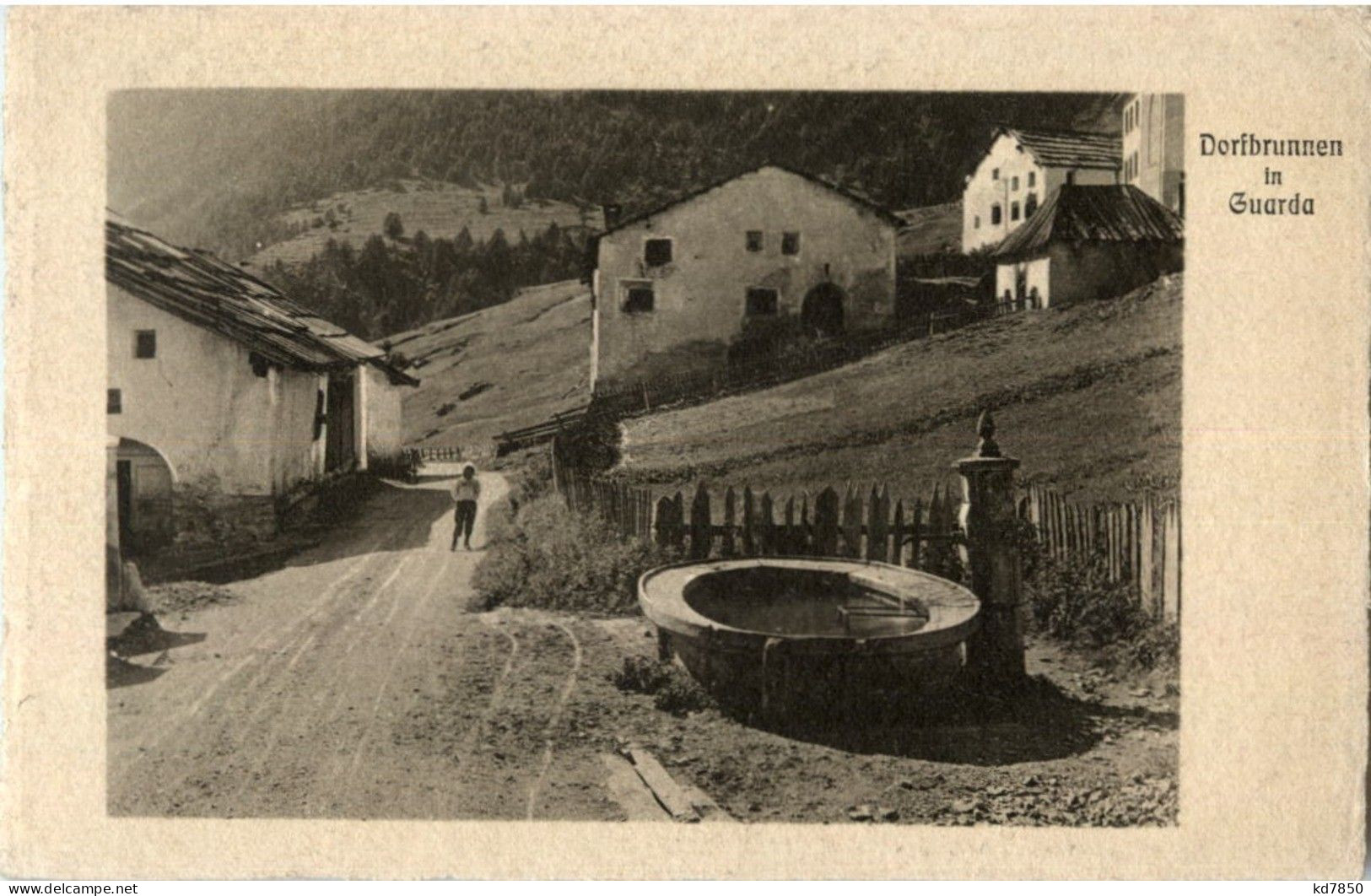 Dorfbrunnen In Guarda - Autres & Non Classés