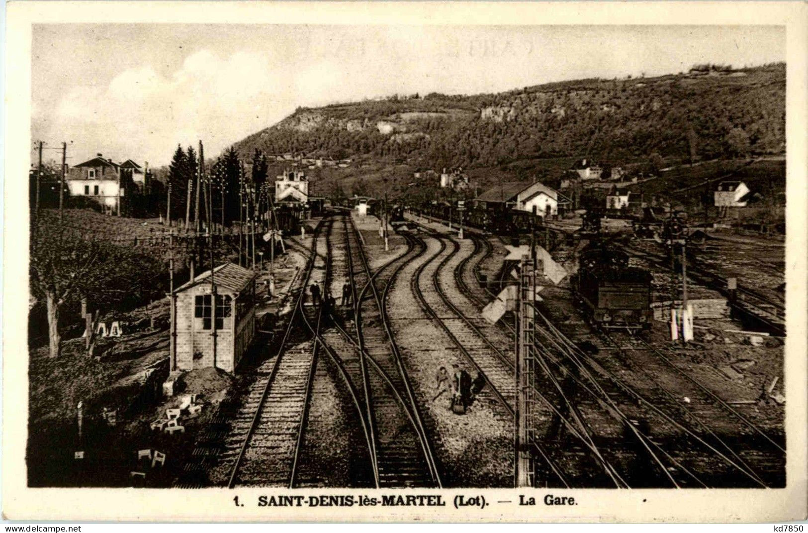 Saint Denis Les Martel - La Gare - Other & Unclassified