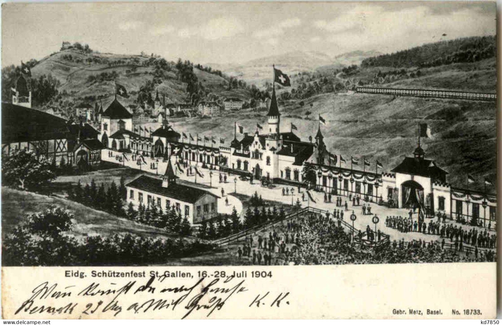 St. Gallen - Schützenfest 1904 - Saint-Gall