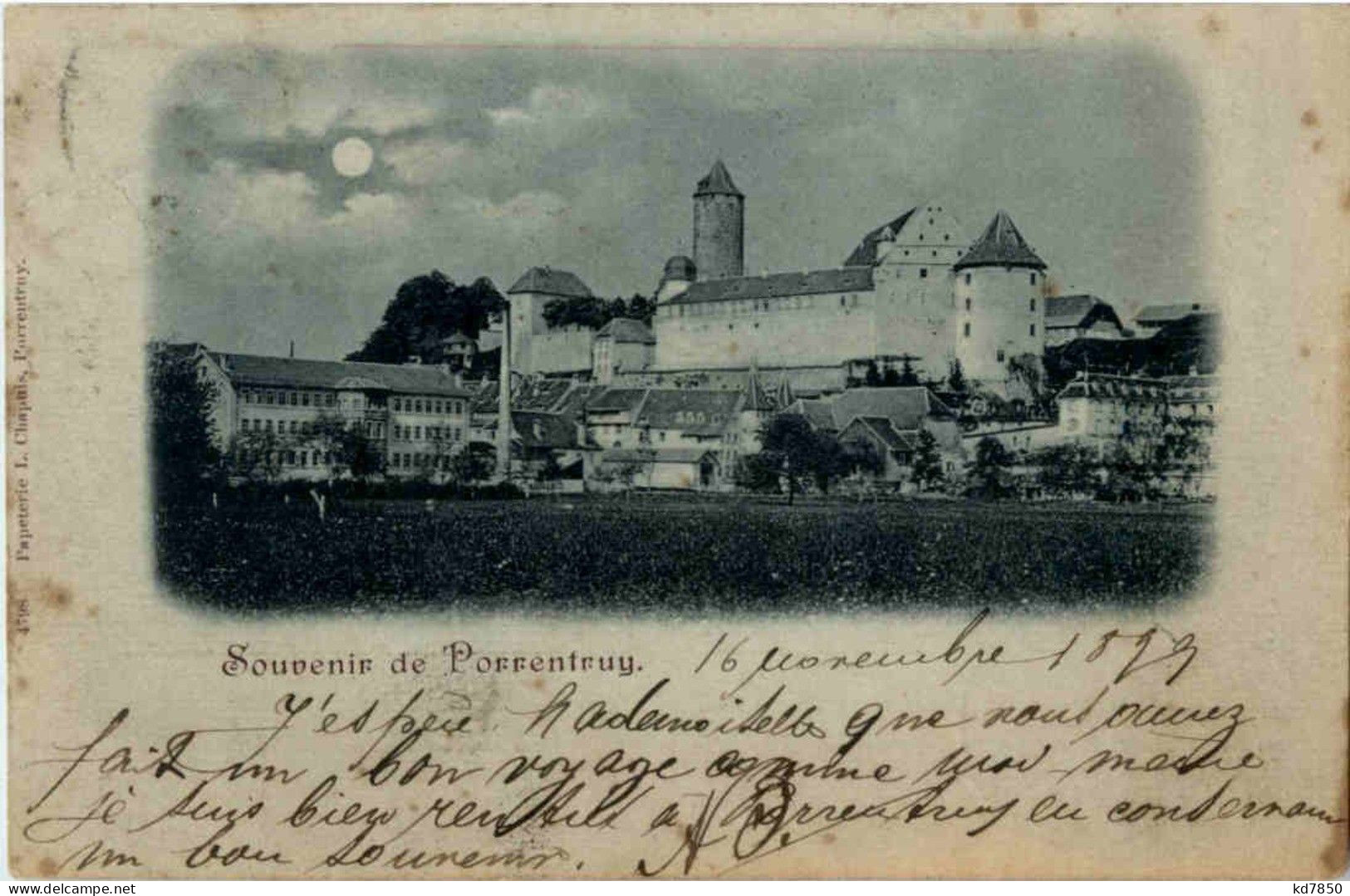 Souvenir De Porrentruy - Porrentruy