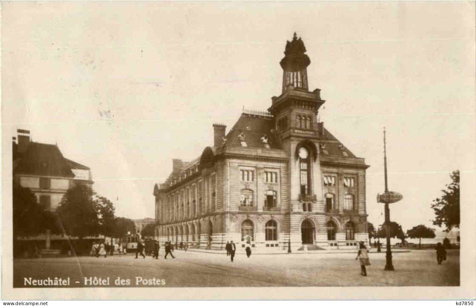 Neuchatel - Hotel Des Postes - Neuchâtel