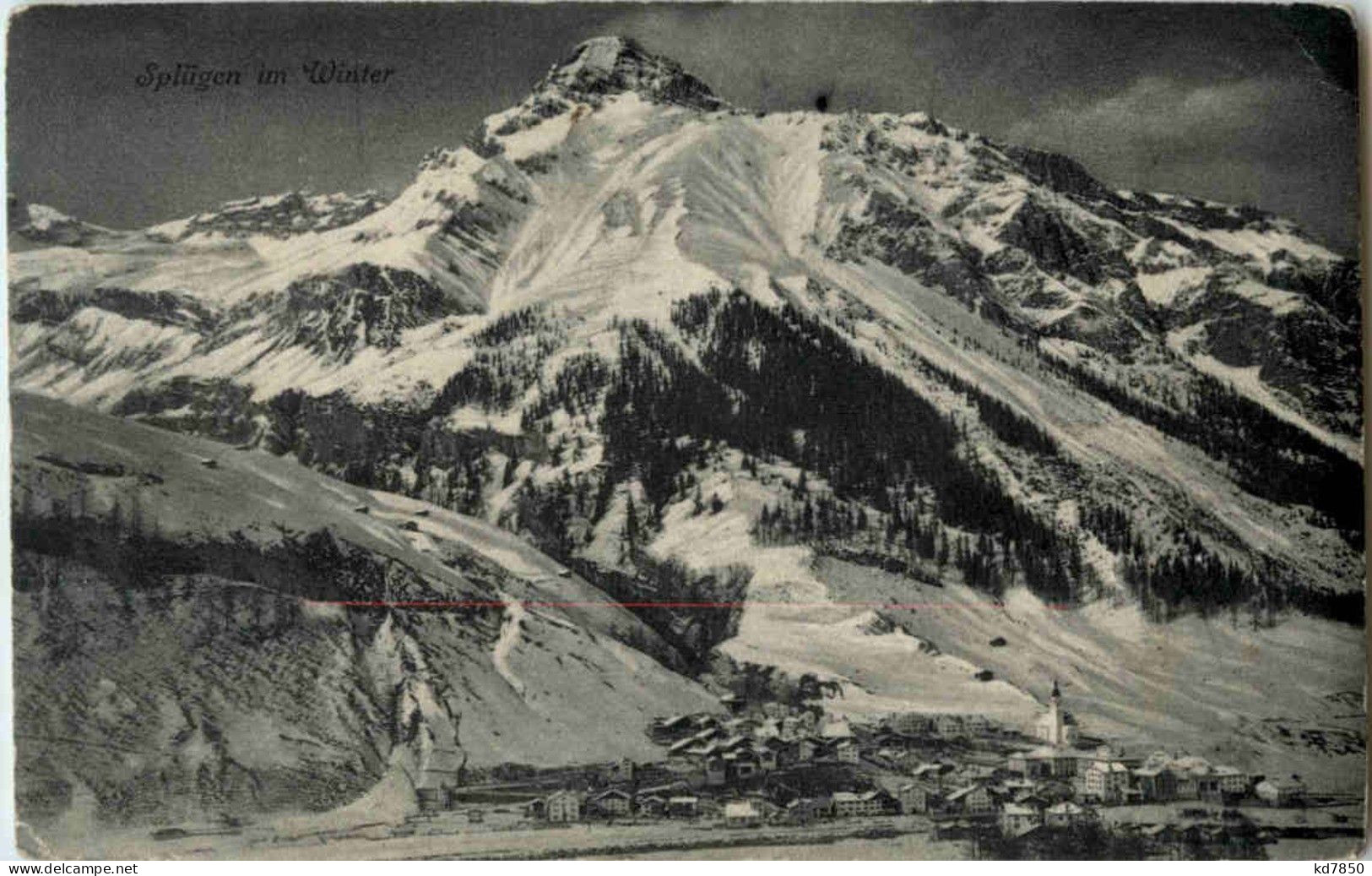 Splügen Im Winter - Splügen