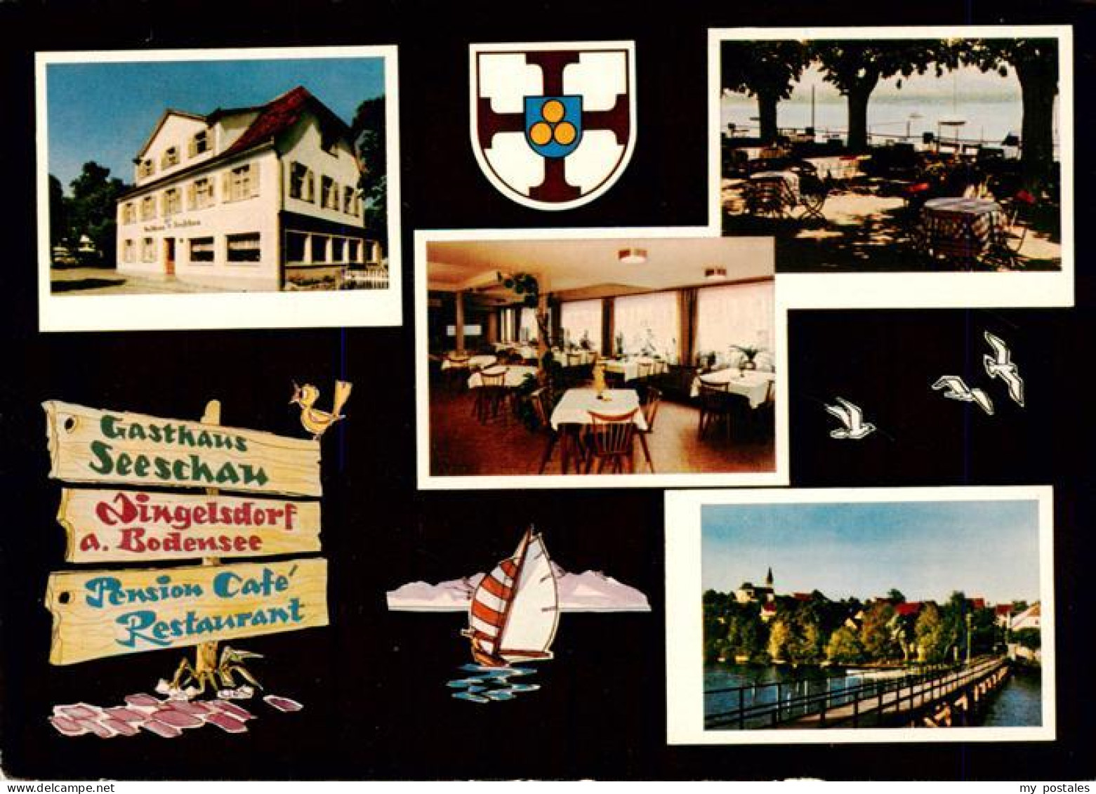 73941499 Dingelsdorf_Konstanz_Bodensee Gasthaus Zur Seeschau Gastraeume Terrasse - Konstanz