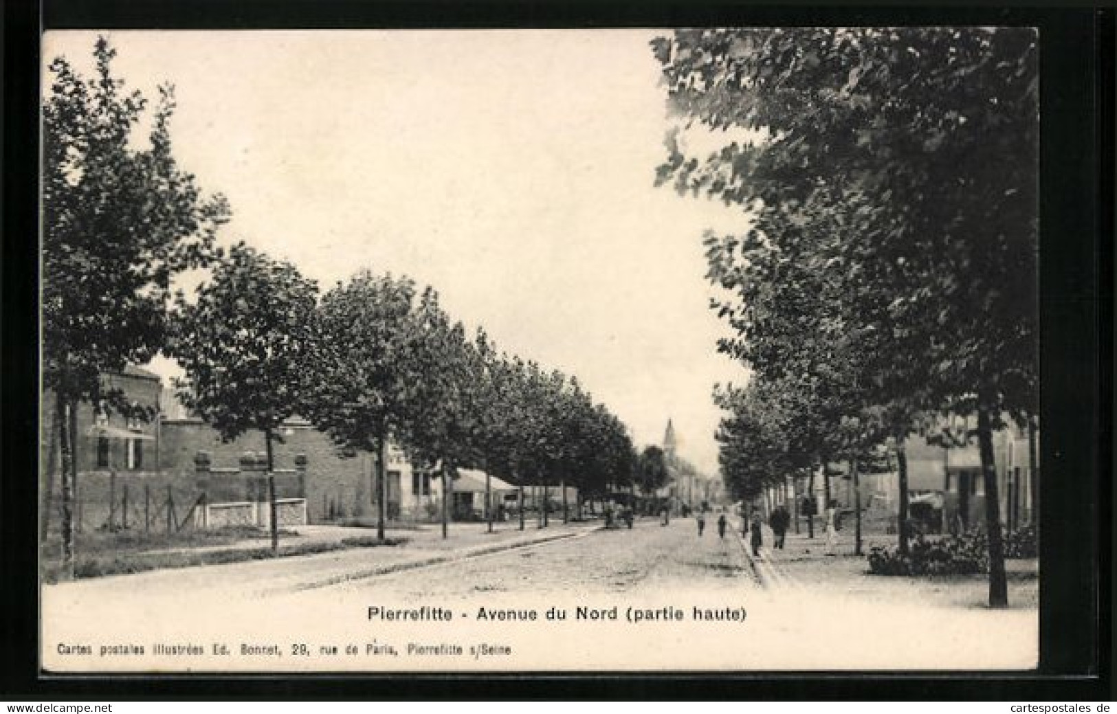 CPA Pierrefitte, Avenue Du Nord  - Andere & Zonder Classificatie