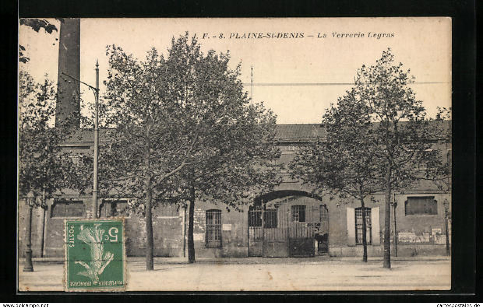 CPA La Plaine Saint-Denis, La Verrcrie Legras  - Saint Denis