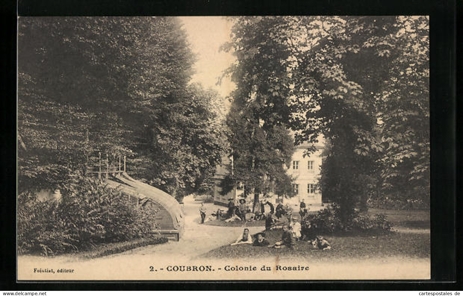 CPA Coubron, Colonie Du Rosaire  - Sonstige & Ohne Zuordnung