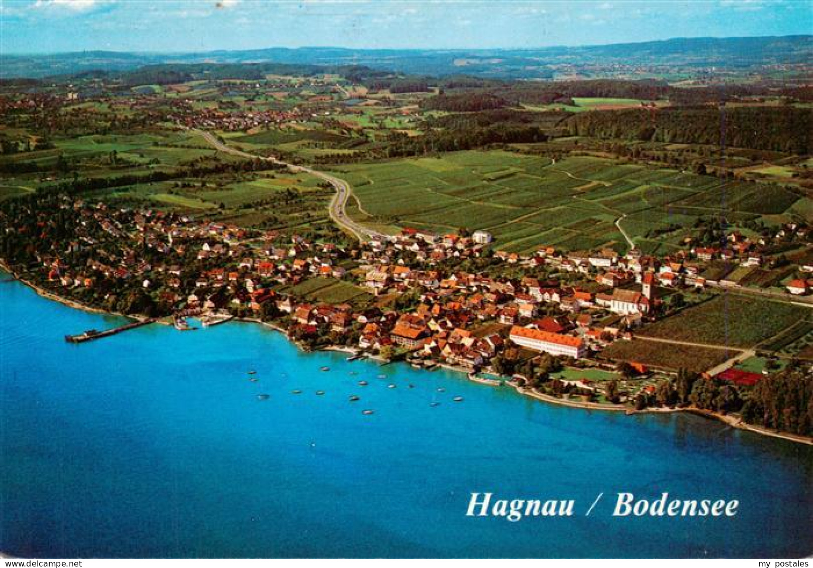 73941484 Hagnau_Bodensee Fliegeraufnahme - Autres & Non Classés