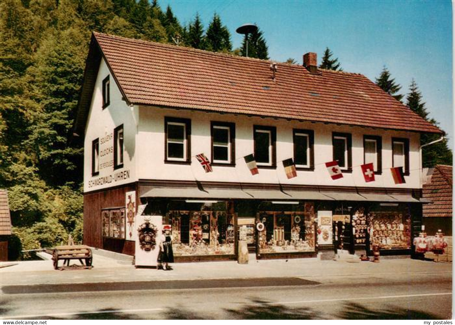 73941453 Gremmelsbach_Triberg Weisser Uhren Spezialgeschaeft Fuer Kuckucks Uhren - Triberg