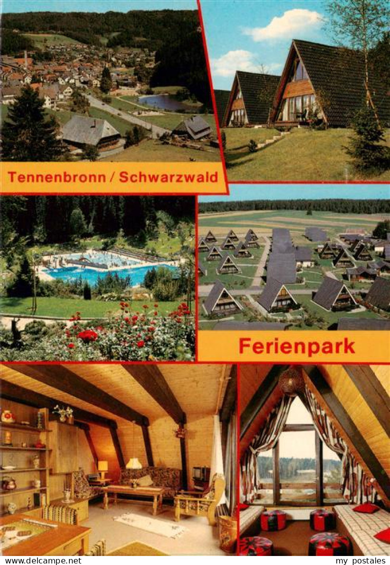 73941447 Tennenbronn Panorama Ferienpark Schwimmbad Bungalows - Schramberg