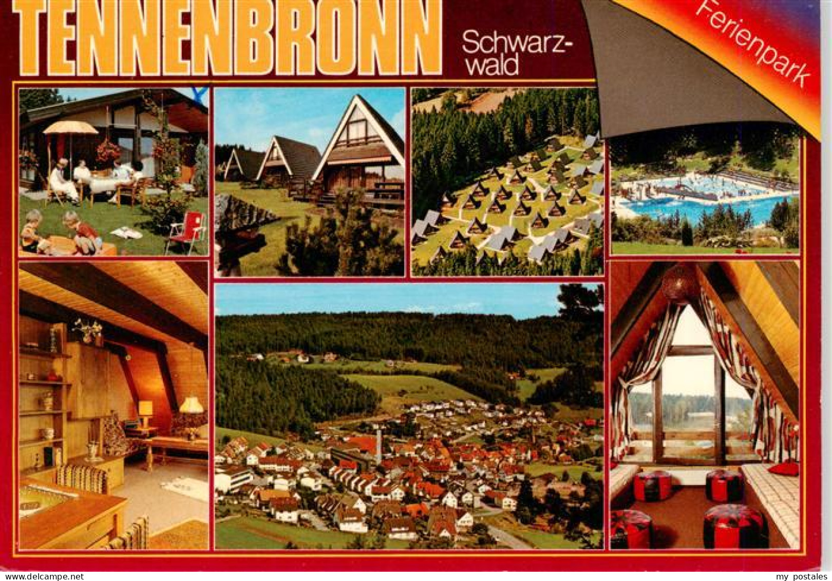 73941444 Tennenbronn Ferienpark Bungalows Inneres Ortsansicht - Schramberg