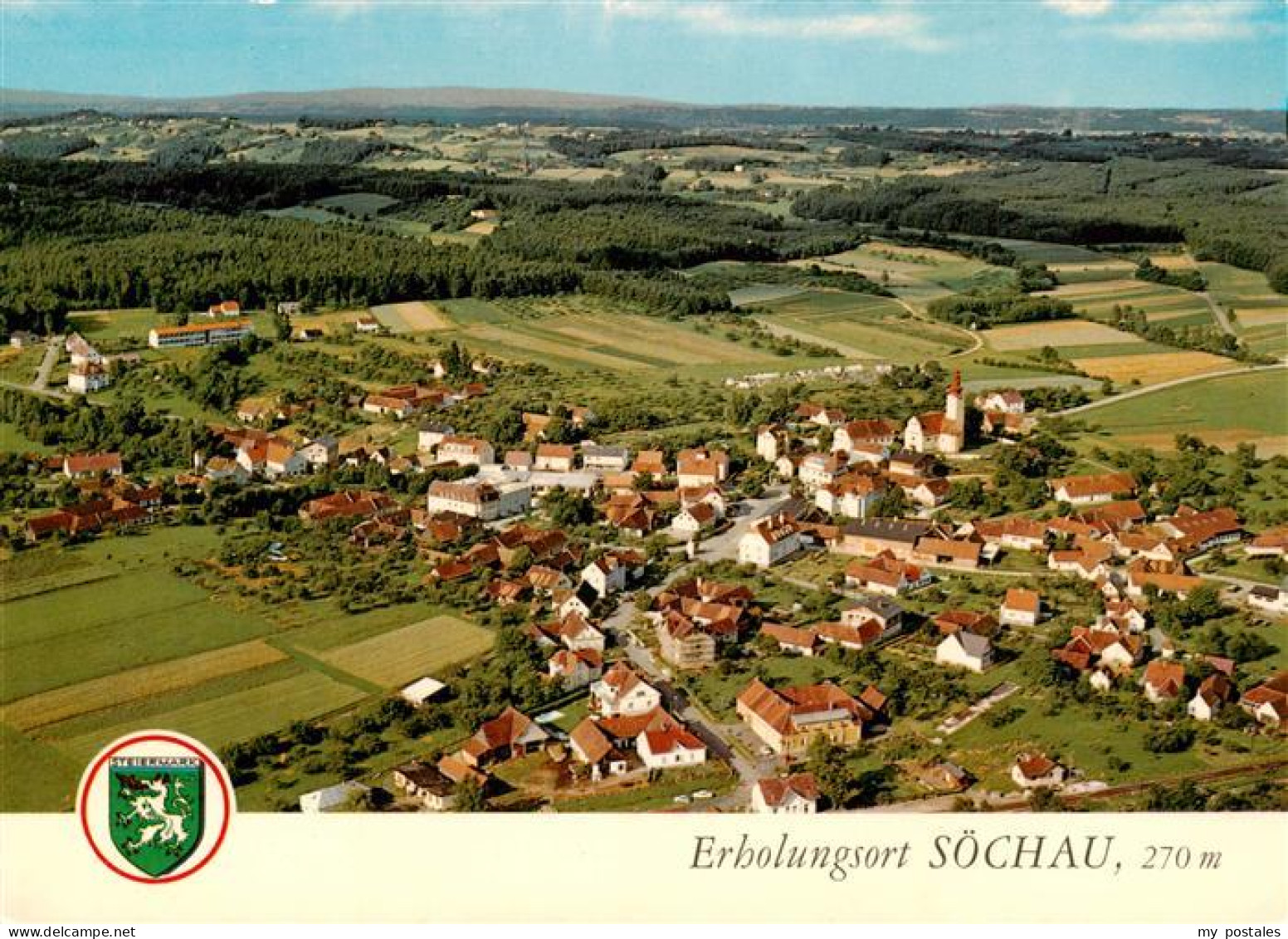 73900369 Soechau Steiermark AT Panorama Erholungsort Sommerfrische  - Sonstige & Ohne Zuordnung