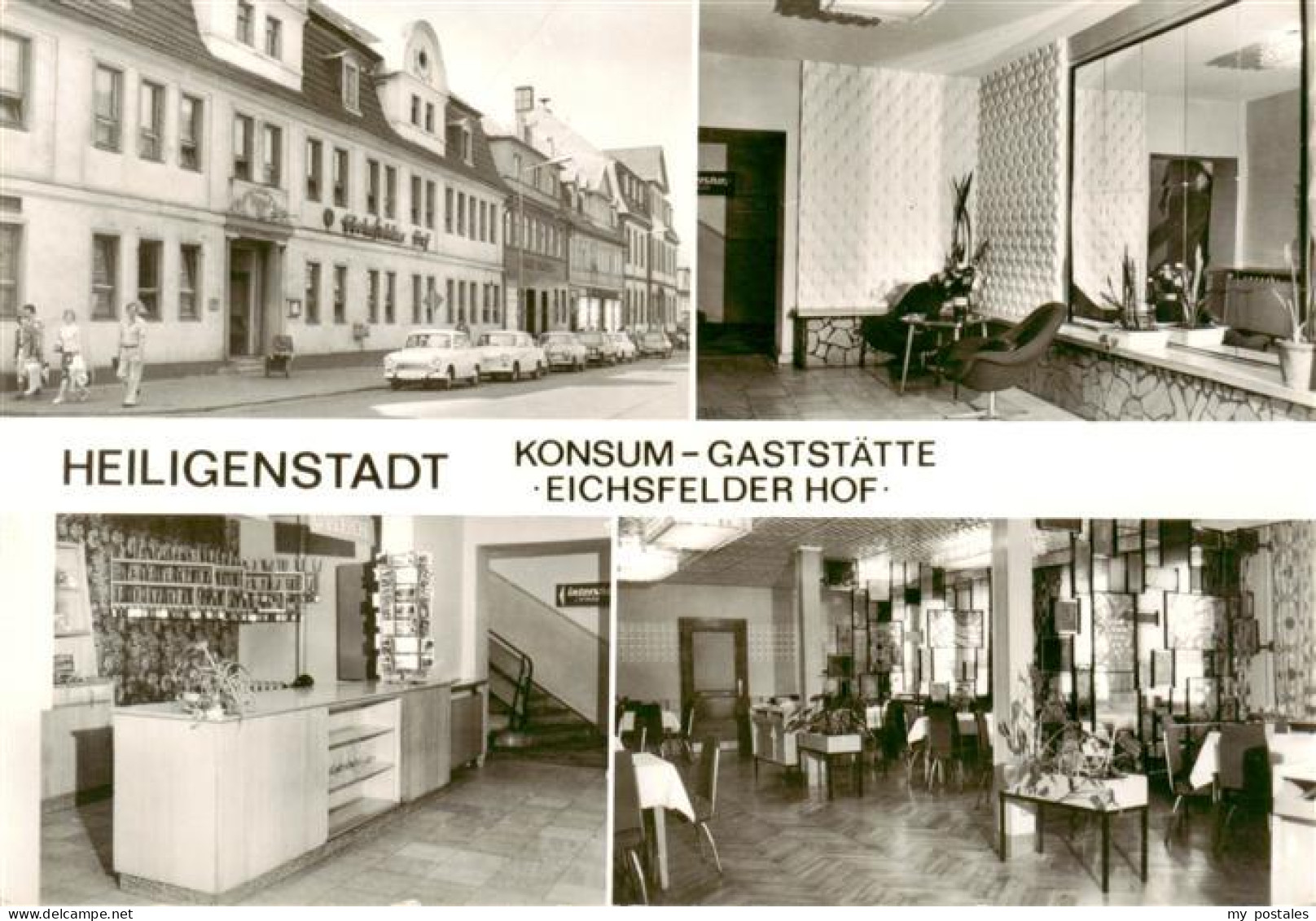 73900353 Heiligenstadt  Eichsfeld Konsum-Gaststaette Eichsfelder Hof  - Other & Unclassified