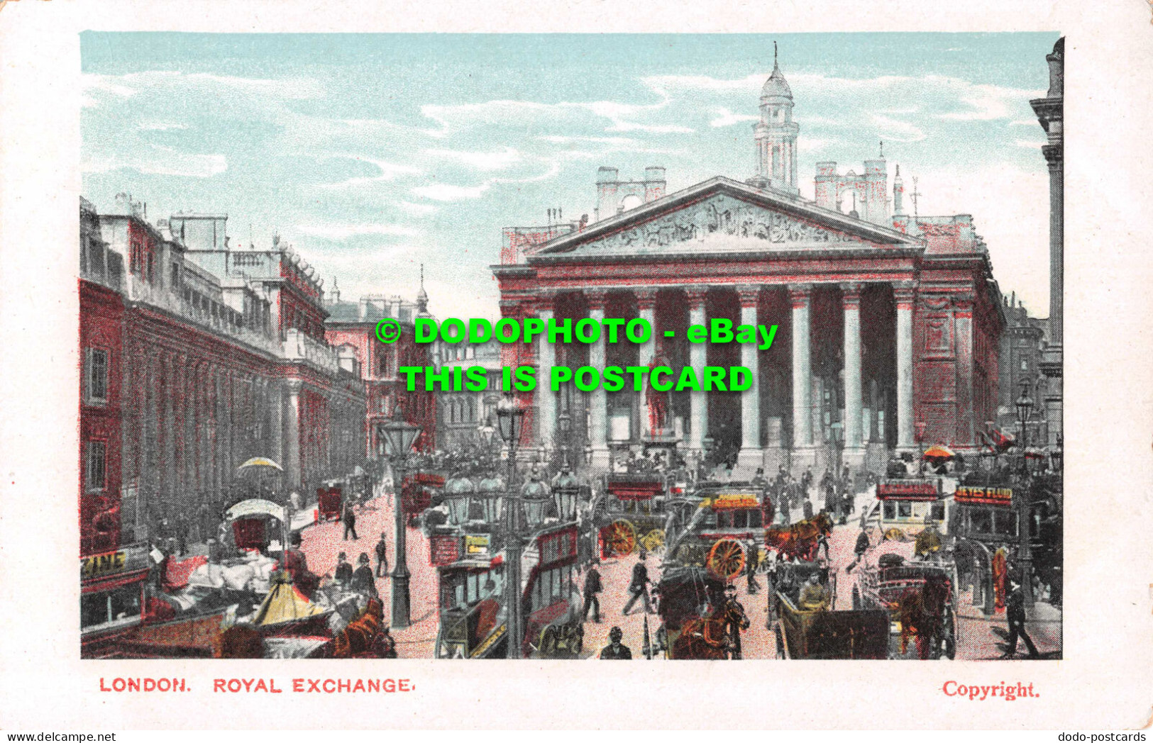 R543912 London. Royal Exchange - Sonstige & Ohne Zuordnung