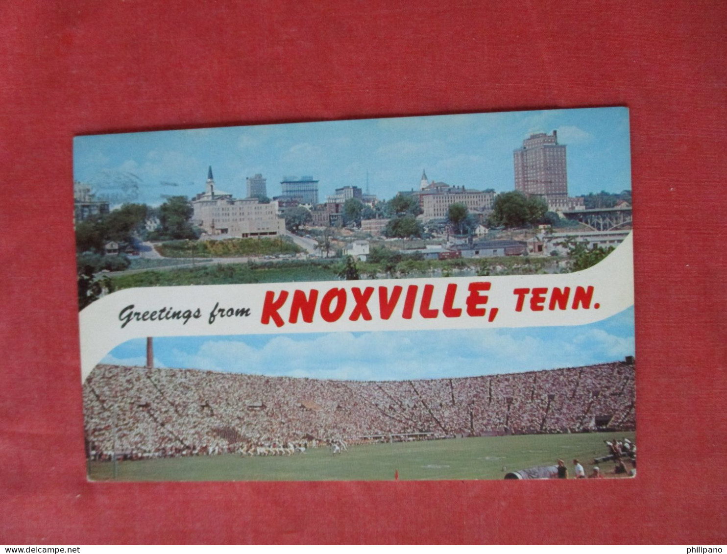 Stadium. Greetings From   Knoxville Tennessee >   Ref 6394 - Knoxville