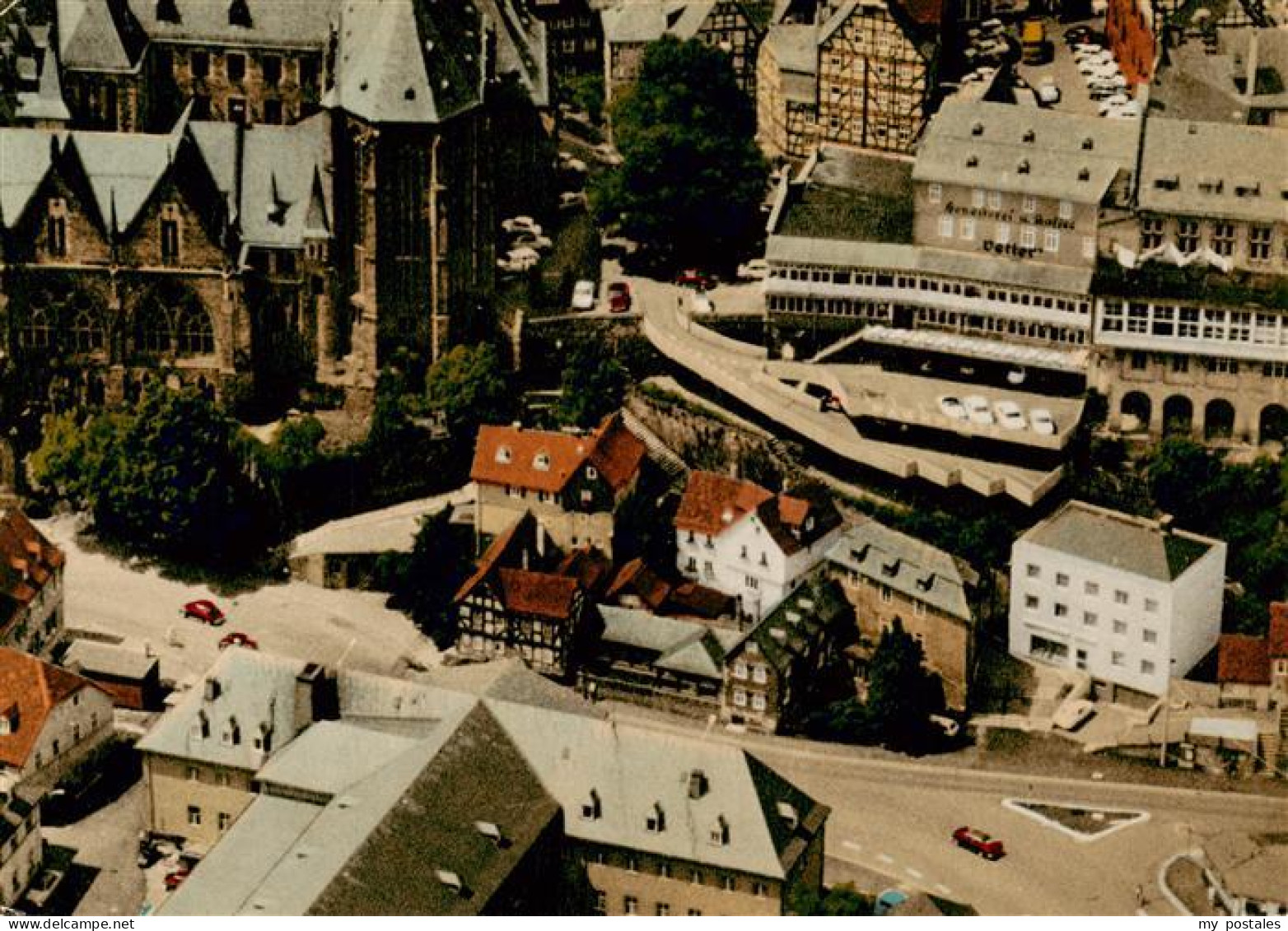 73900311 Marburg  Lahn Konditorei Terrassen-Kaffee Vetter Stadtzentrum  - Marburg