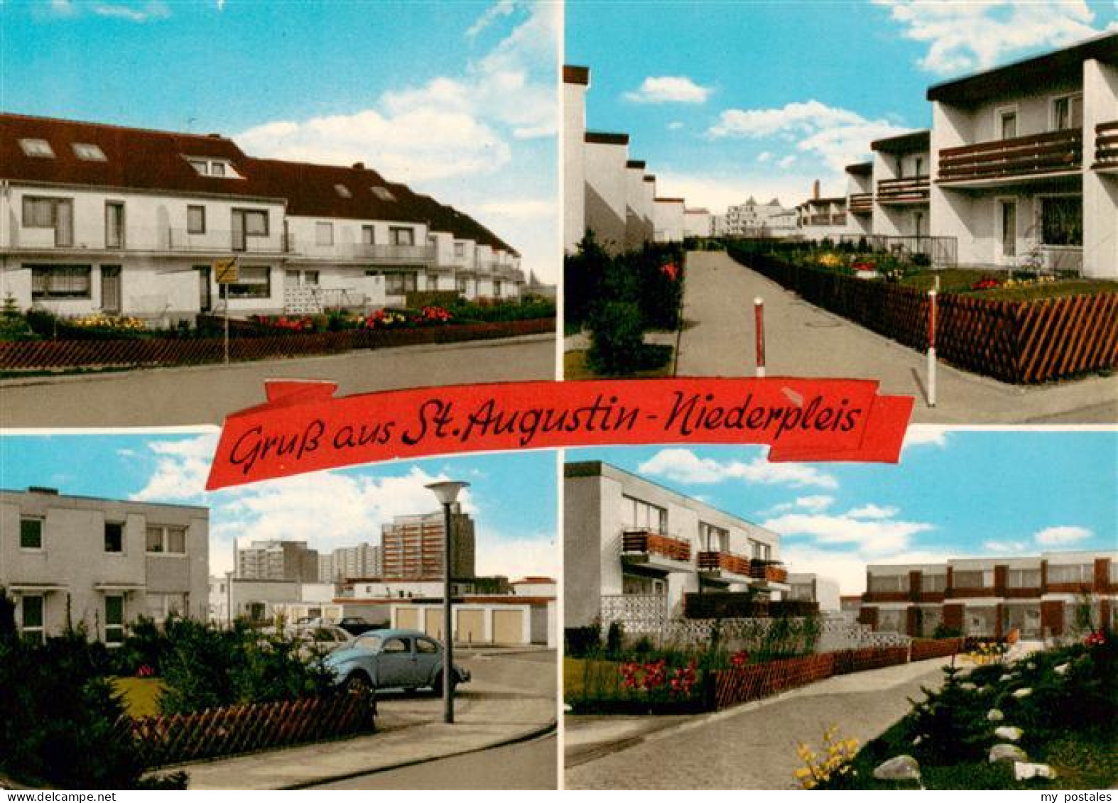 73900304 Niederpleis Teilansichten Wohnsiedlung Niederpleis - St. Augustin