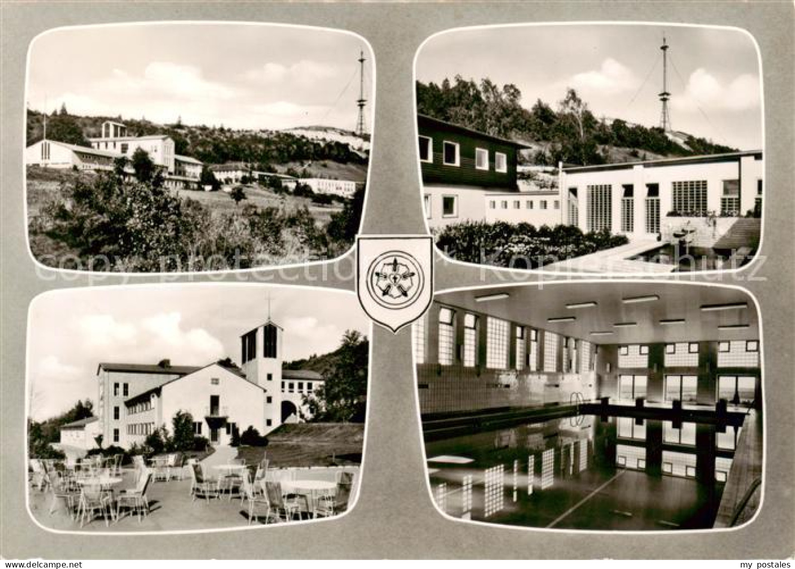 73862333 Hesselberg Gunzenhausen Evang. Luth. Volkshochschule Hallenbad Hesselbe - Gunzenhausen