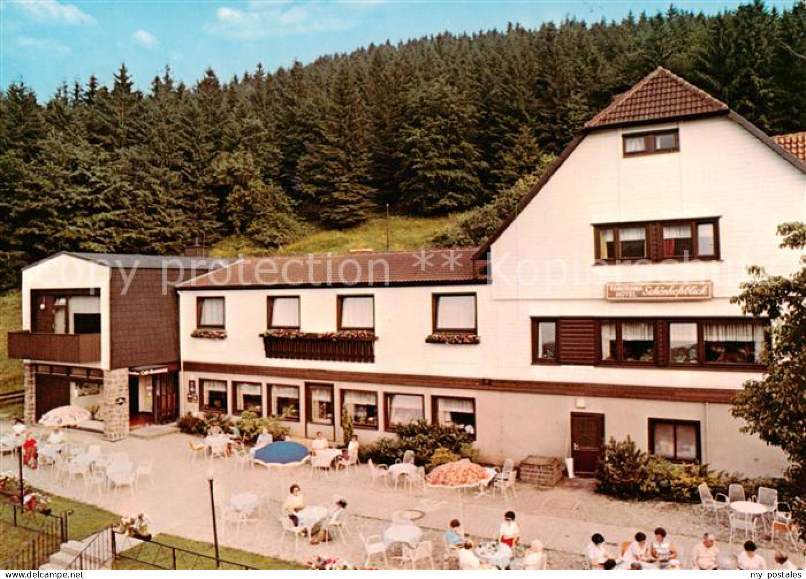 73862329 Bad Grund Panorama Hotel Schoenhofsblick Terrasse Bad Grund - Other & Unclassified