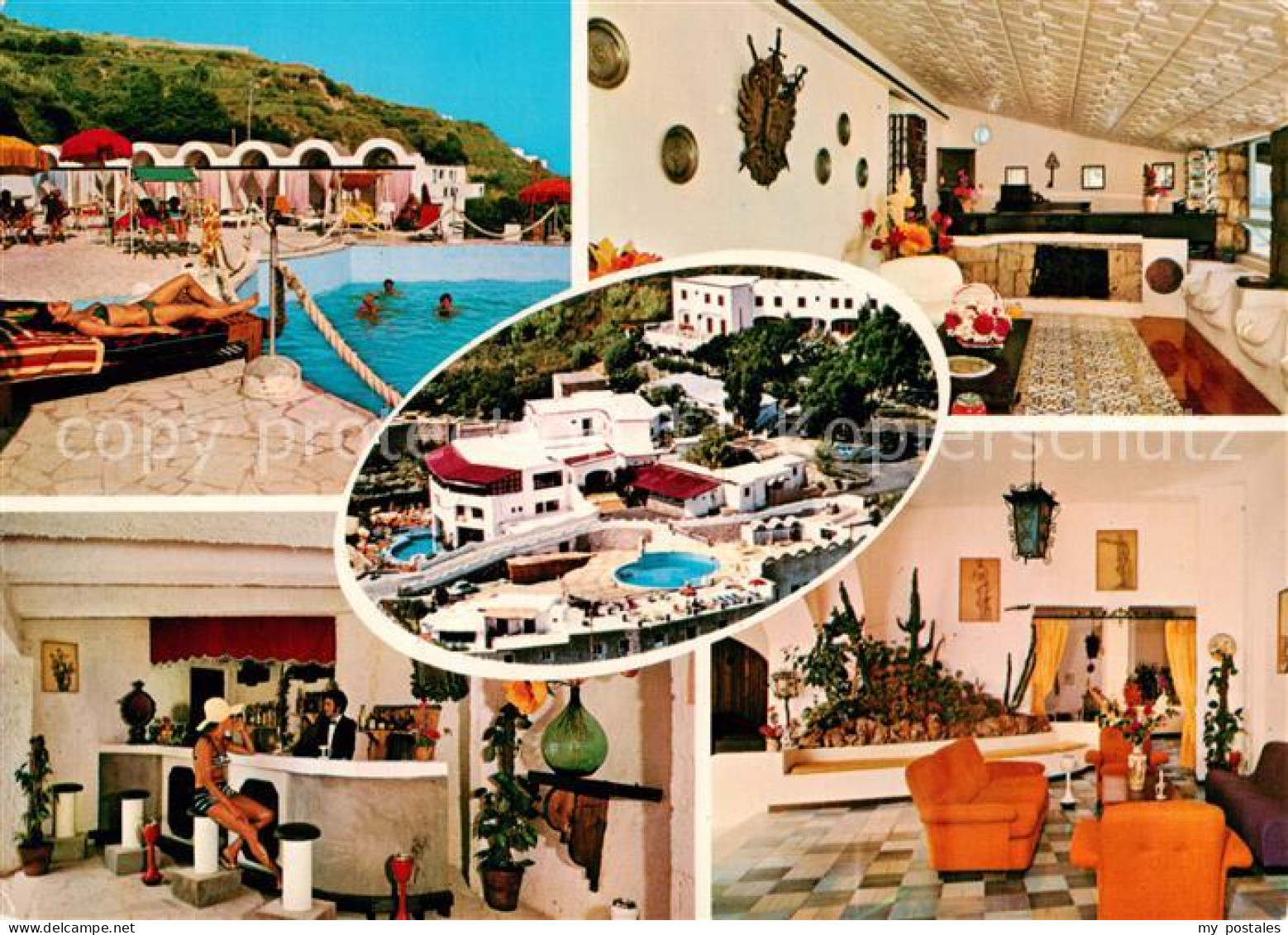 73862302 Sant Angelo Ischia IT Hotel Romantica Terme Swimming Pool Bar Restauran - Autres & Non Classés