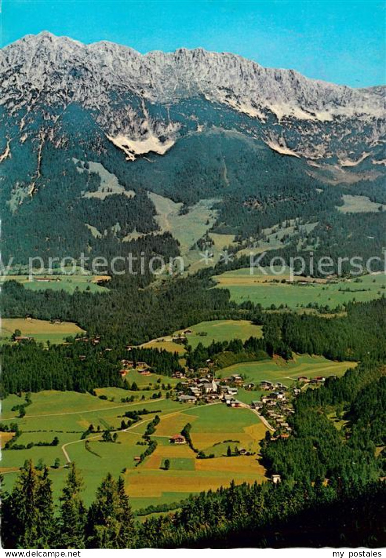 73862214 Scheffau Tirol Wilden Kaiser Tirol AT Sommerfrische Panorama Blick Gege - Altri & Non Classificati