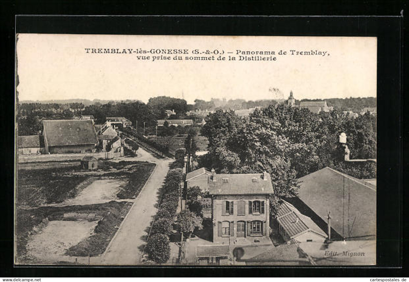 CPA Tremblay-lès-Gonesse, Vue Généralede Tremplay, Vue Prise Du Sommet De La Distillerie  - Autres & Non Classés